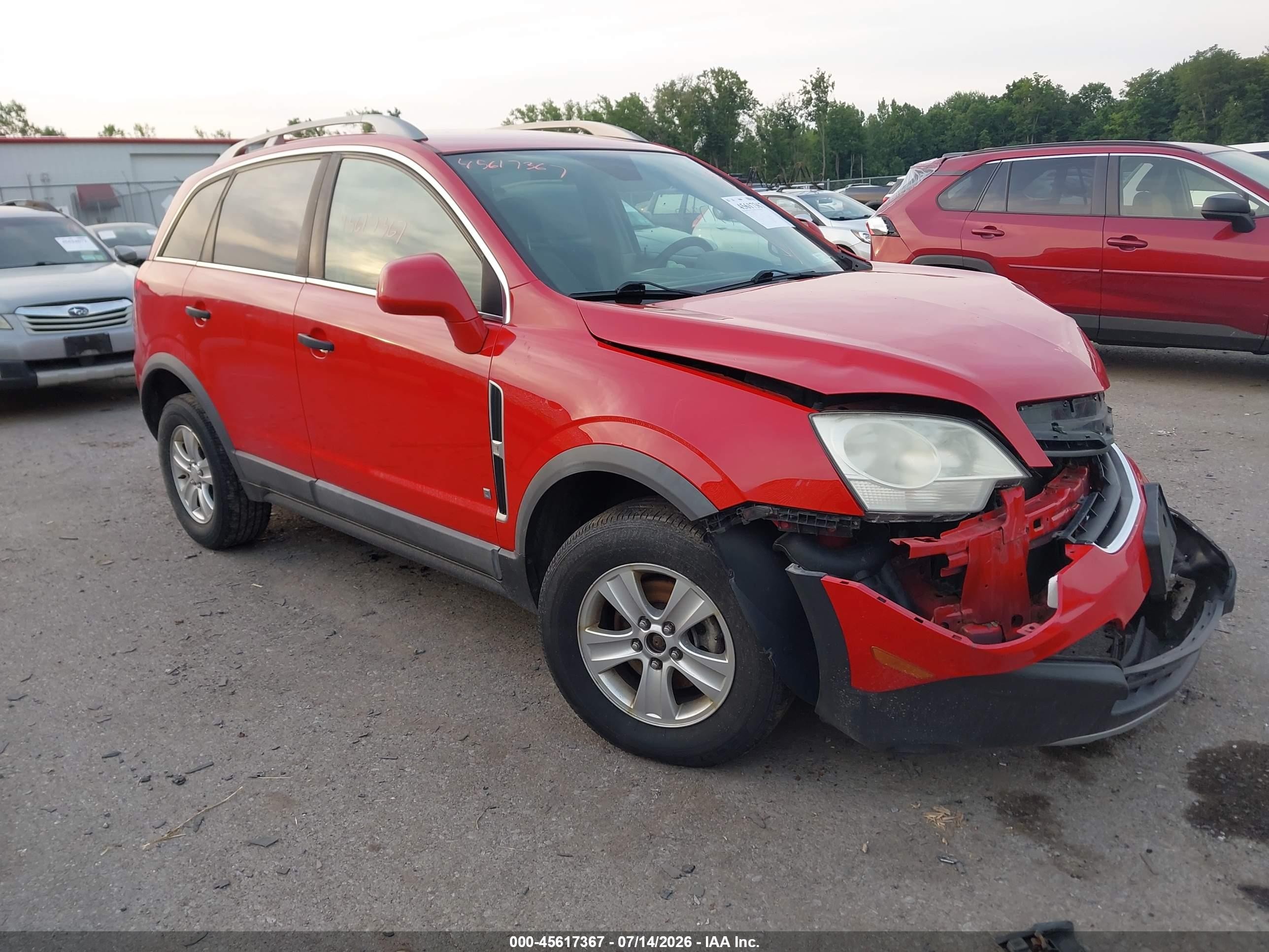 2009 Saturn VUE XE, VIN 3GSCL33P69S579553 — Front end