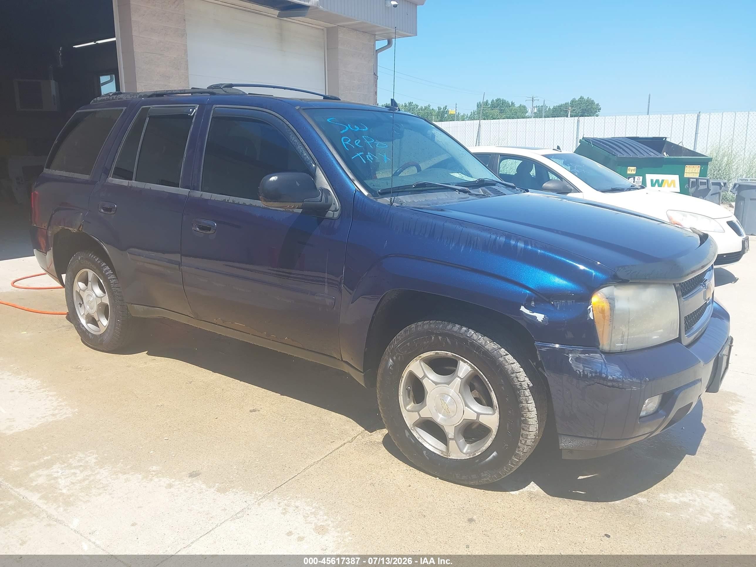 2008 Chevrolet TrailBlazer 3LT, VIN 1GNDT13S782249804 — Normal wear
