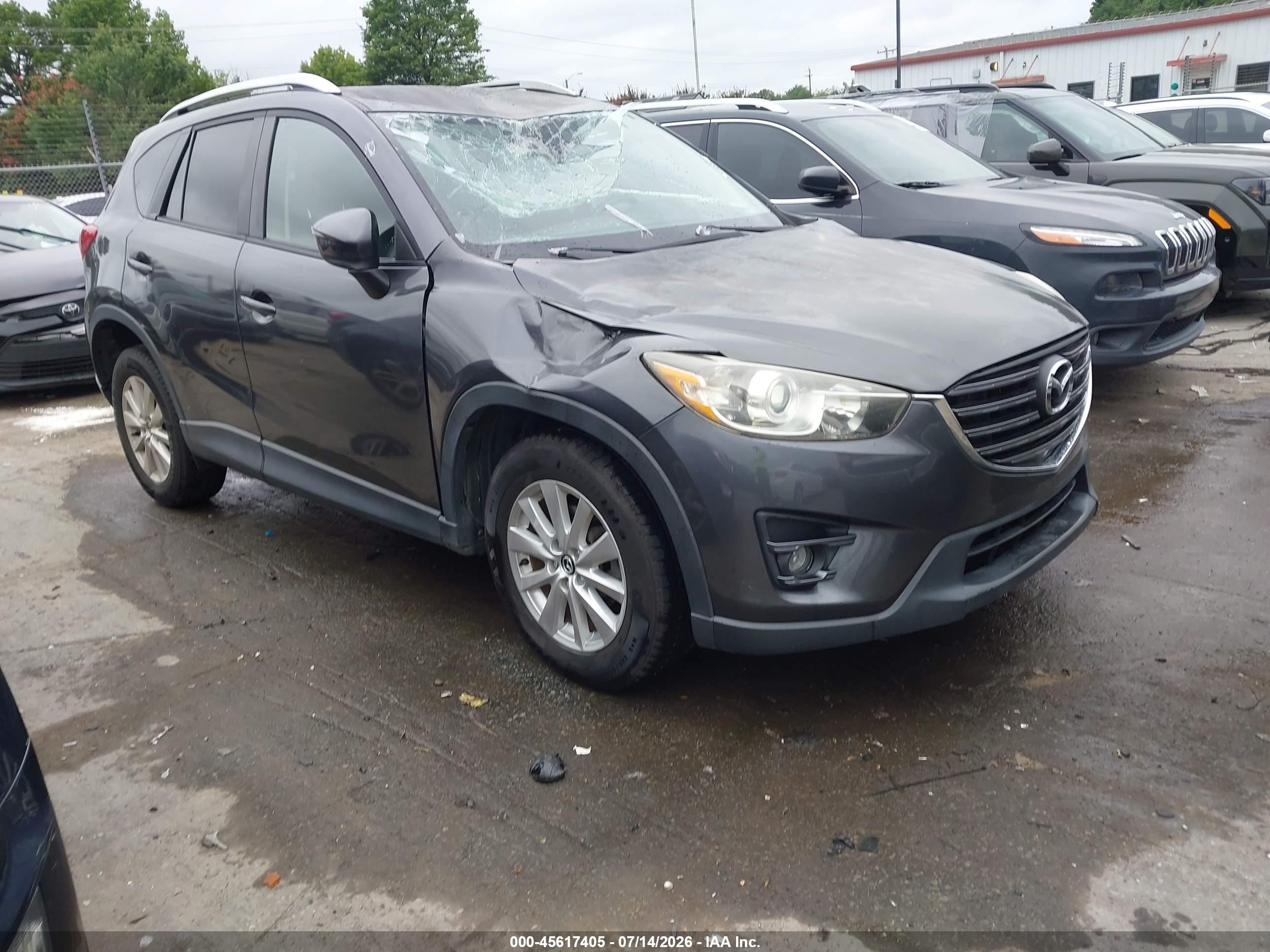 2016 Mazda CX-5 Touring, VIN JM3KE2CY6G0738345 — Roof