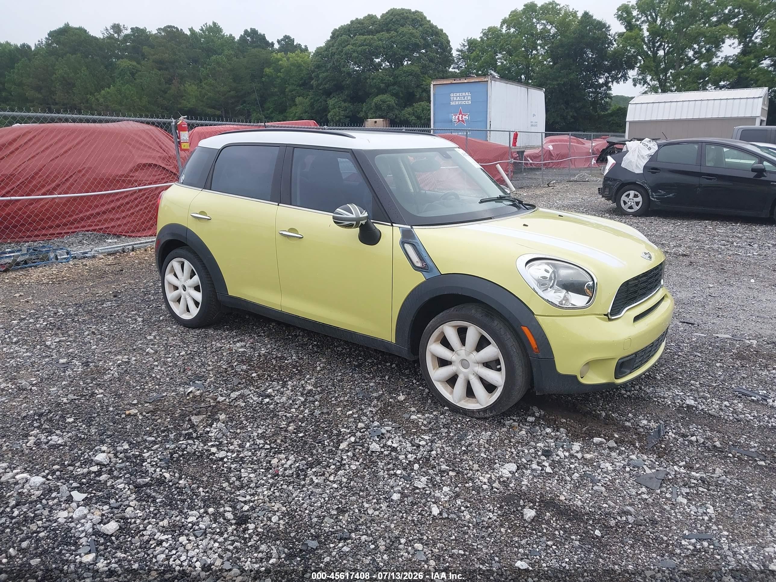 2011 MINI Countryman S, VIN WMWZC3C57BWL80376 — Normal wear