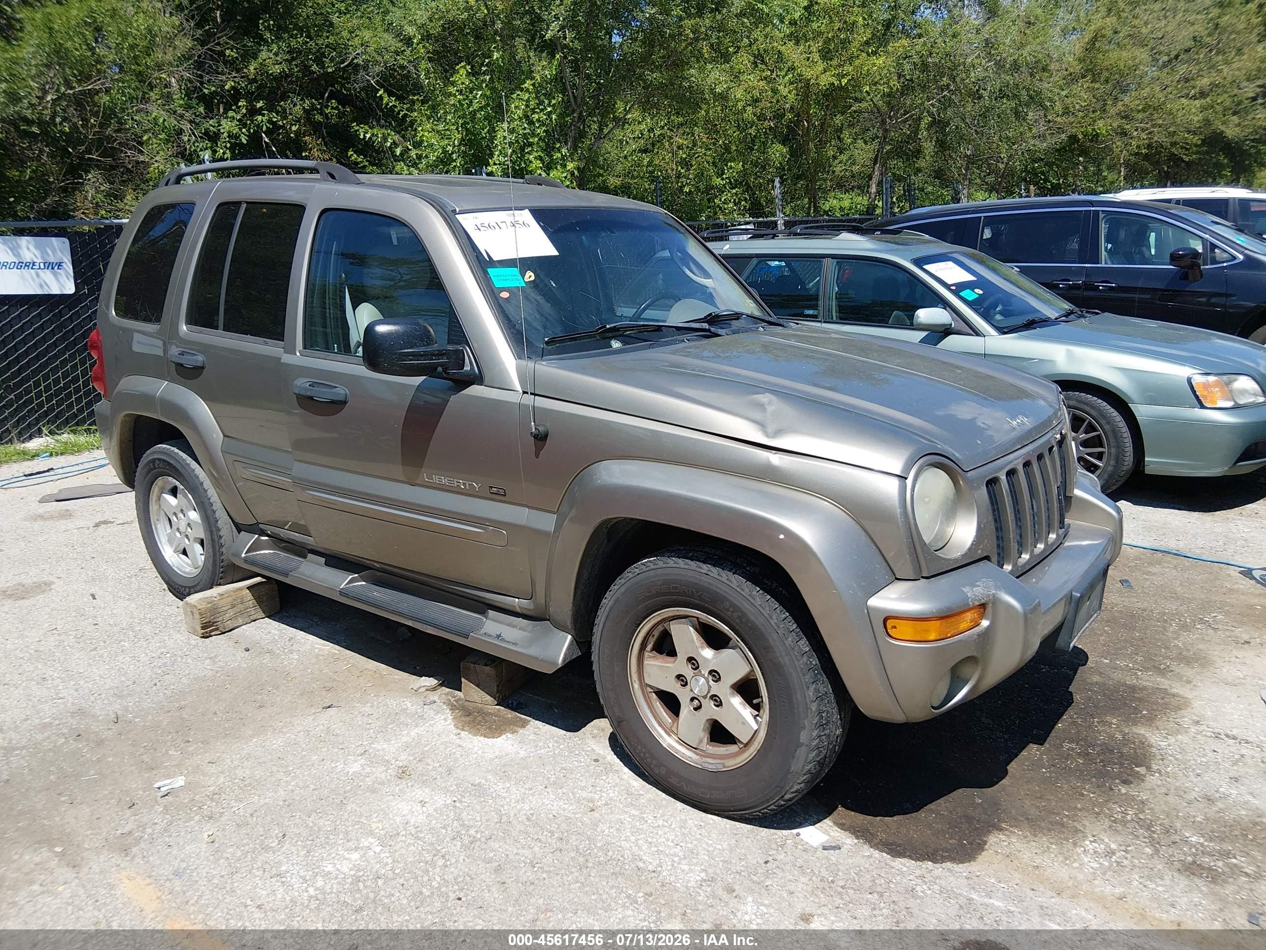 2003 Jeep Liberty Limited, VIN 1J4GL58K63W728801 — Механическое