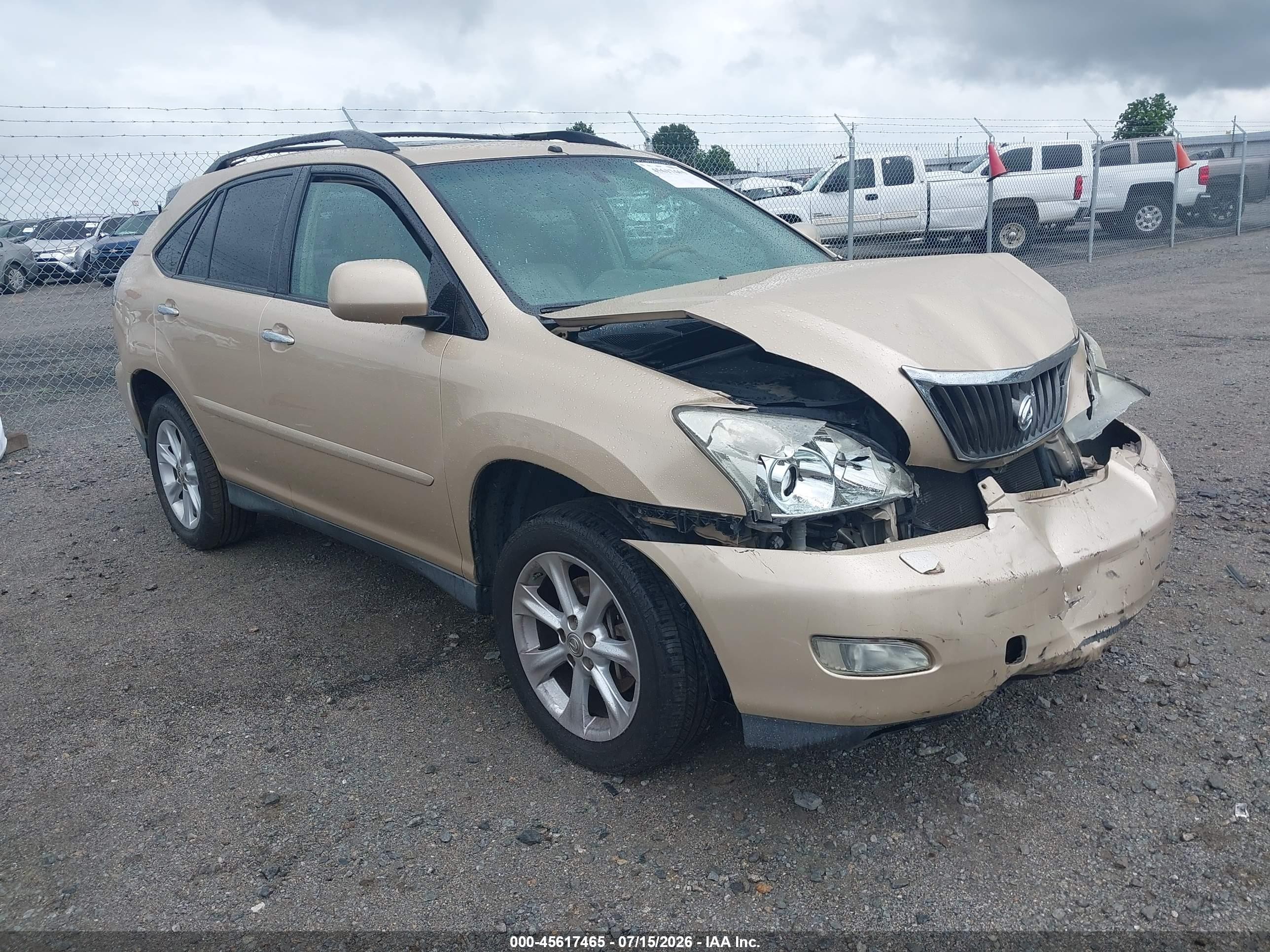 2009 Lexus RX 350, VIN 2T2HK31U89C121177 — Front end