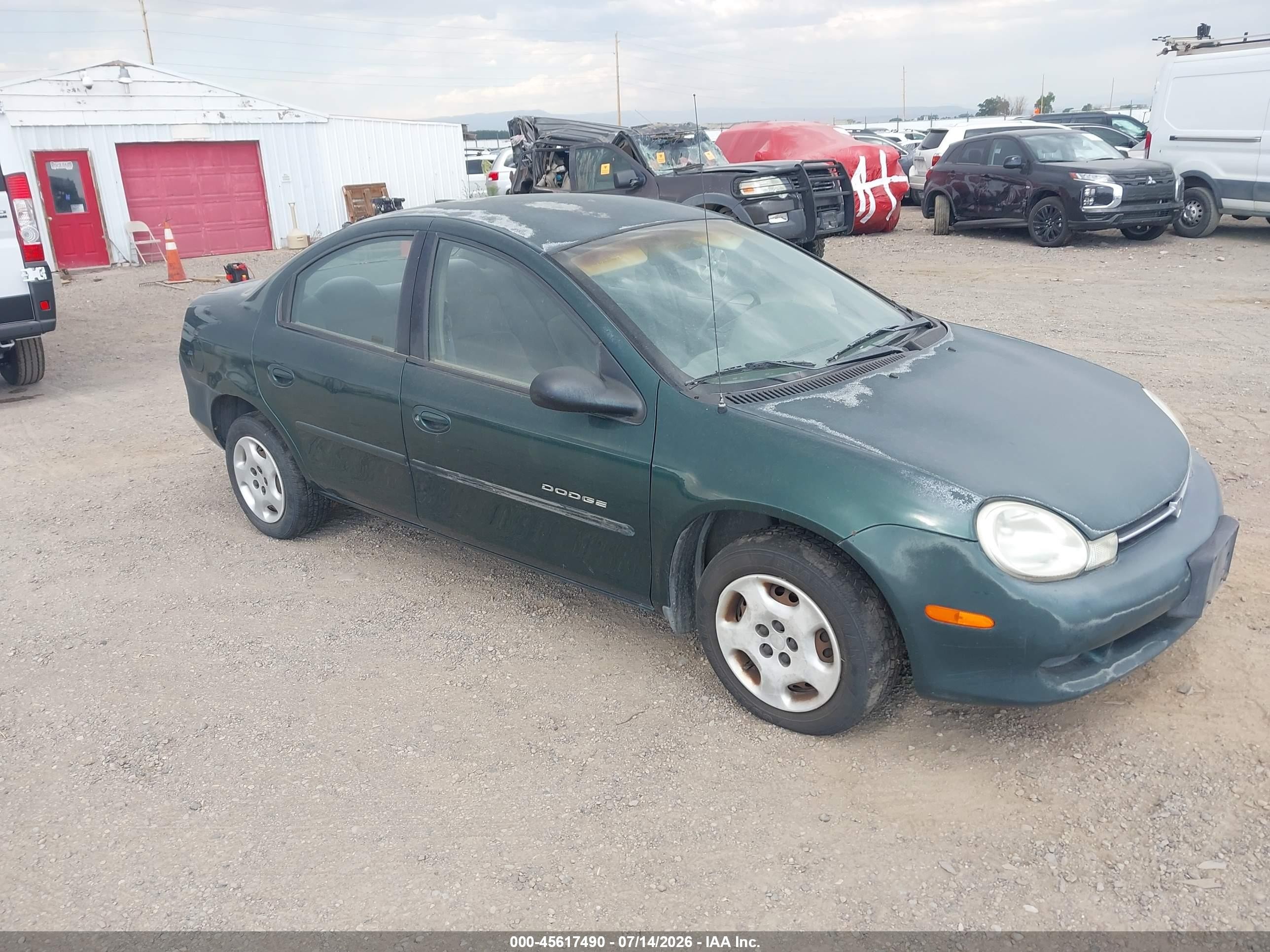 2000 Dodge Neon Highline, VIN 1B3ES46C9YD529266 — Normal wear