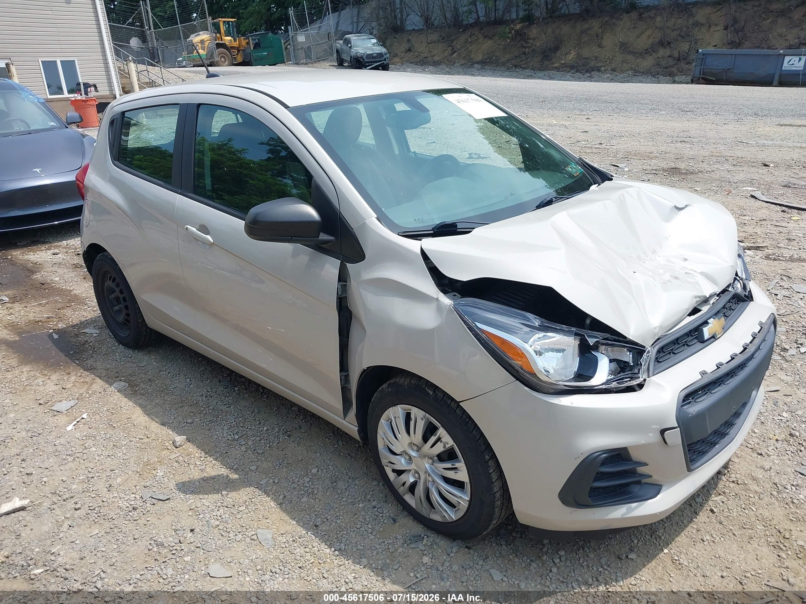 2017 Chevrolet Spark LS, VIN KL8CB6SA3HC741651 — Front end