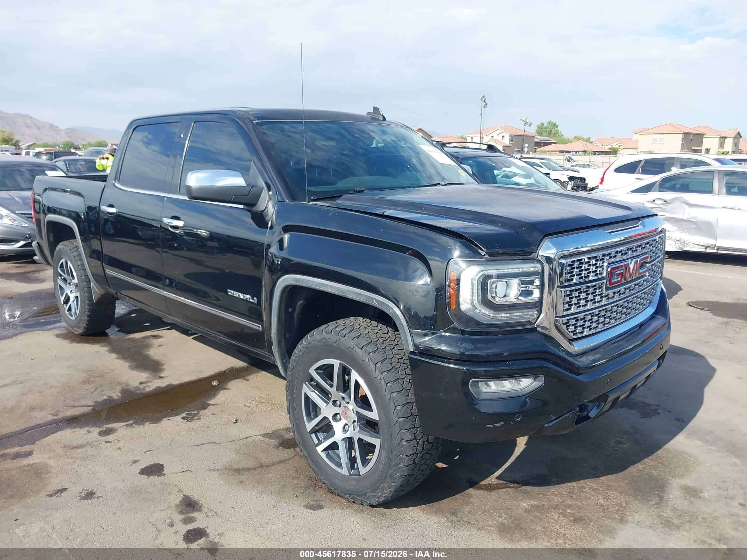 2015 GMC Sierra 1500 Denali, VIN 3GTU2WEJ6FG341990 — Front end