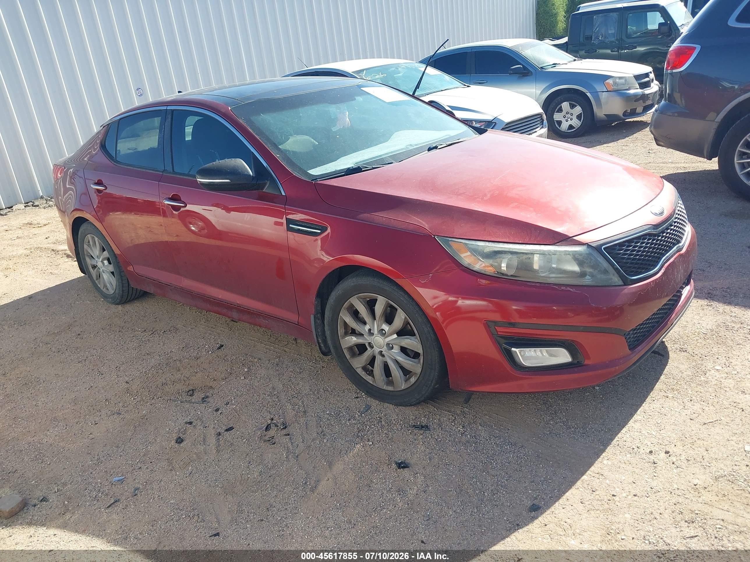 2014 Kia Optima EX, VIN 5XXGN4A7XEG300346 — Normal wear