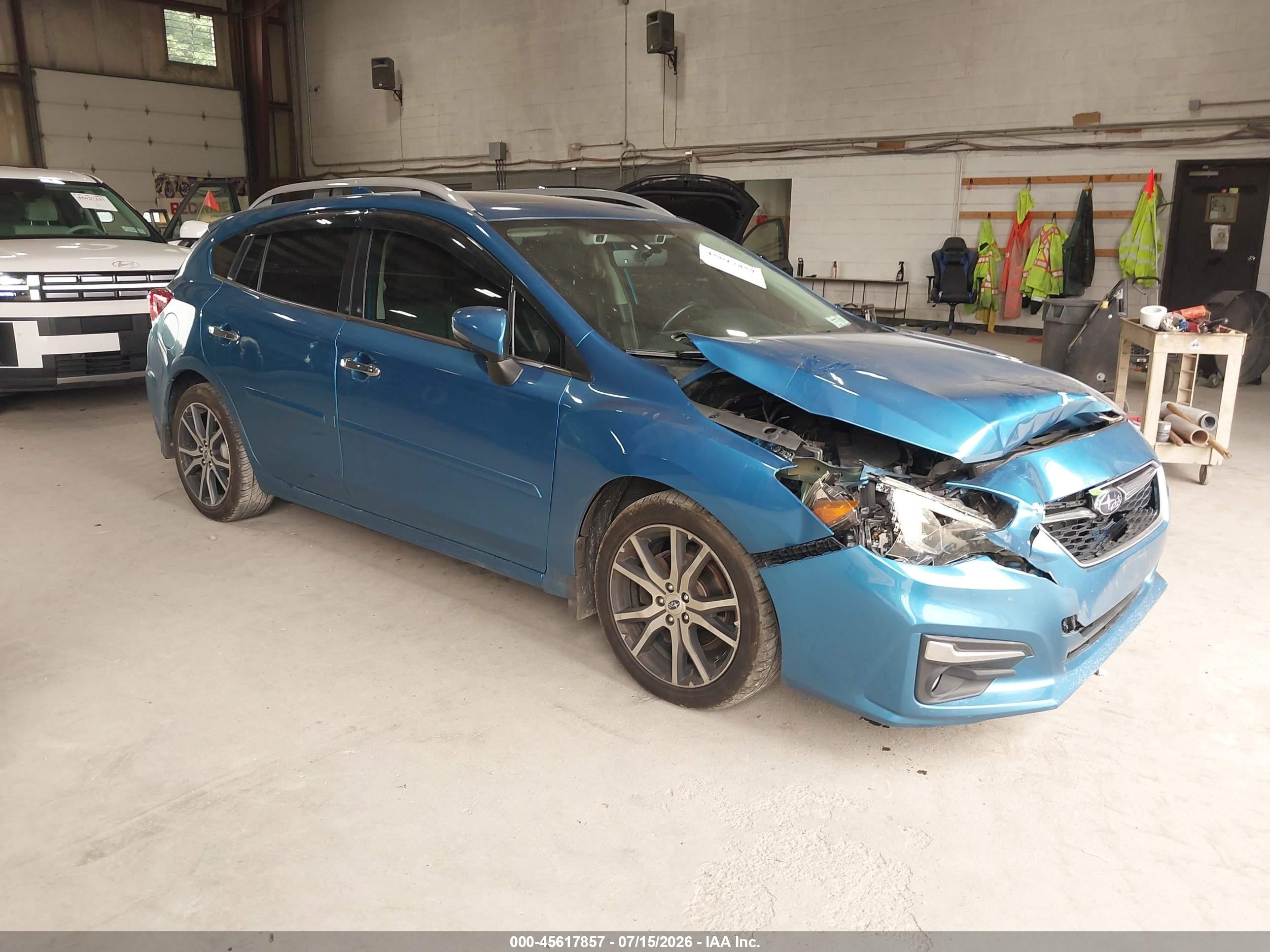 2017 Subaru Impreza Limited, VIN 4S3GTAU69H3728548 — Перед