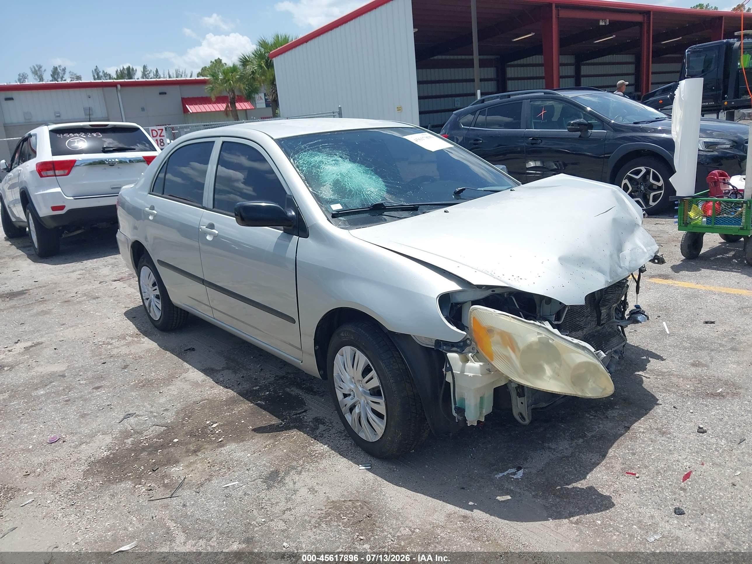 2004 Toyota Corolla S, VIN 1NXBR32E14Z275640 — Front end