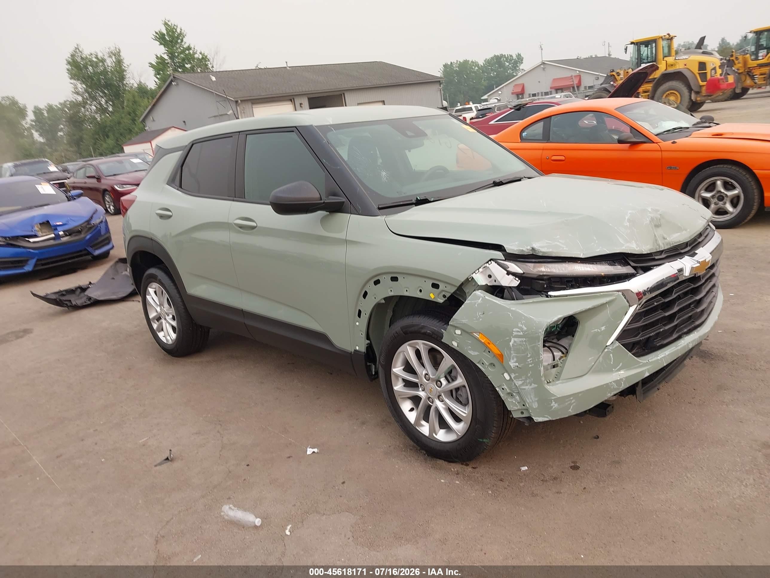 2026 Chevrolet TrailBlazer LS, VIN KL79MNSL4TB039311 — Front end