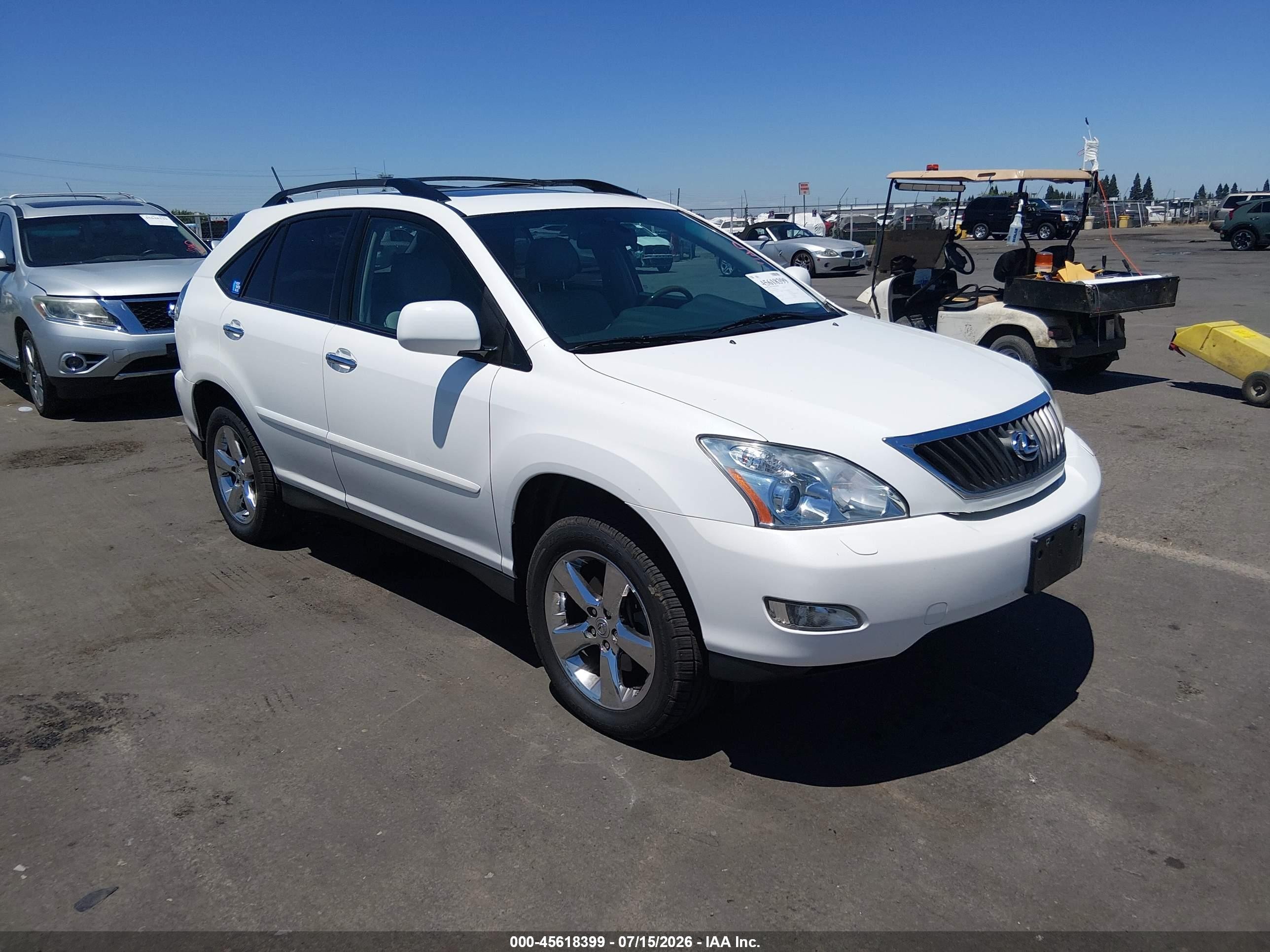 2008 Lexus RX 350, VIN 2T2HK31U68C094236 — Rear end