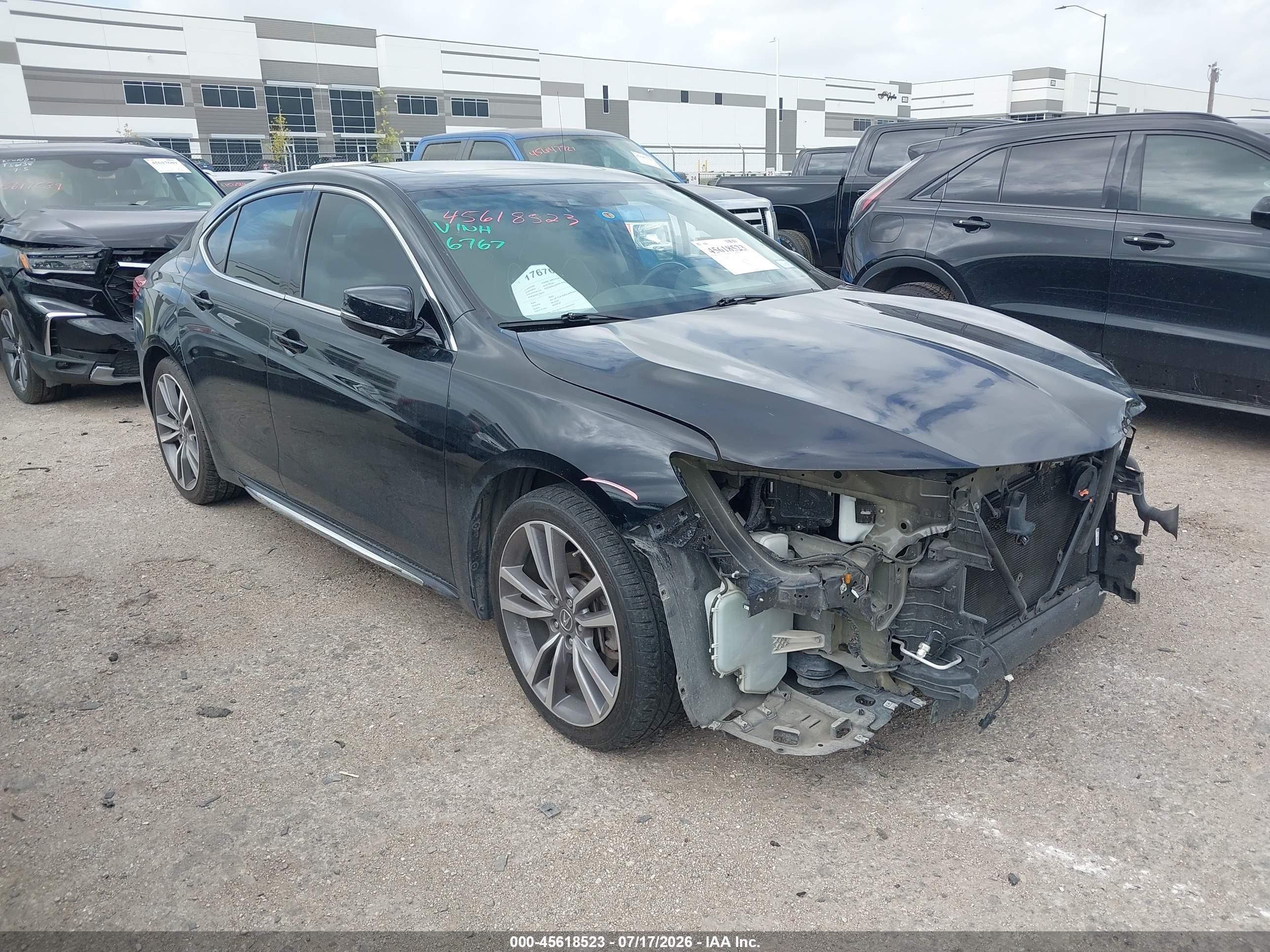 2020 Acura TLX Technology, VIN 19UUB3F45LA000227 — Front end