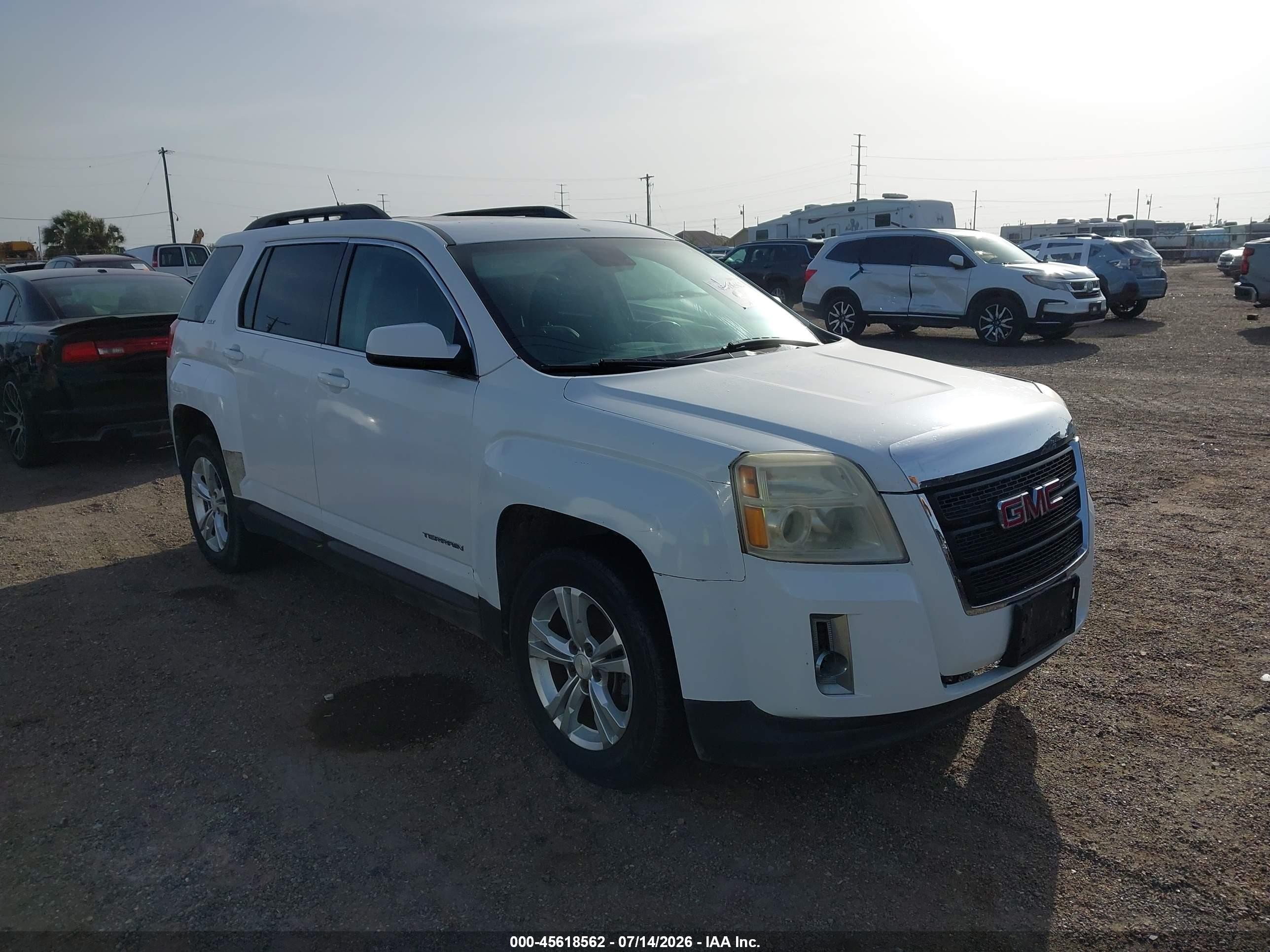 2012 GMC Terrain SLT-1, VIN 2GKFLVE52C6316289 — Normal wear
