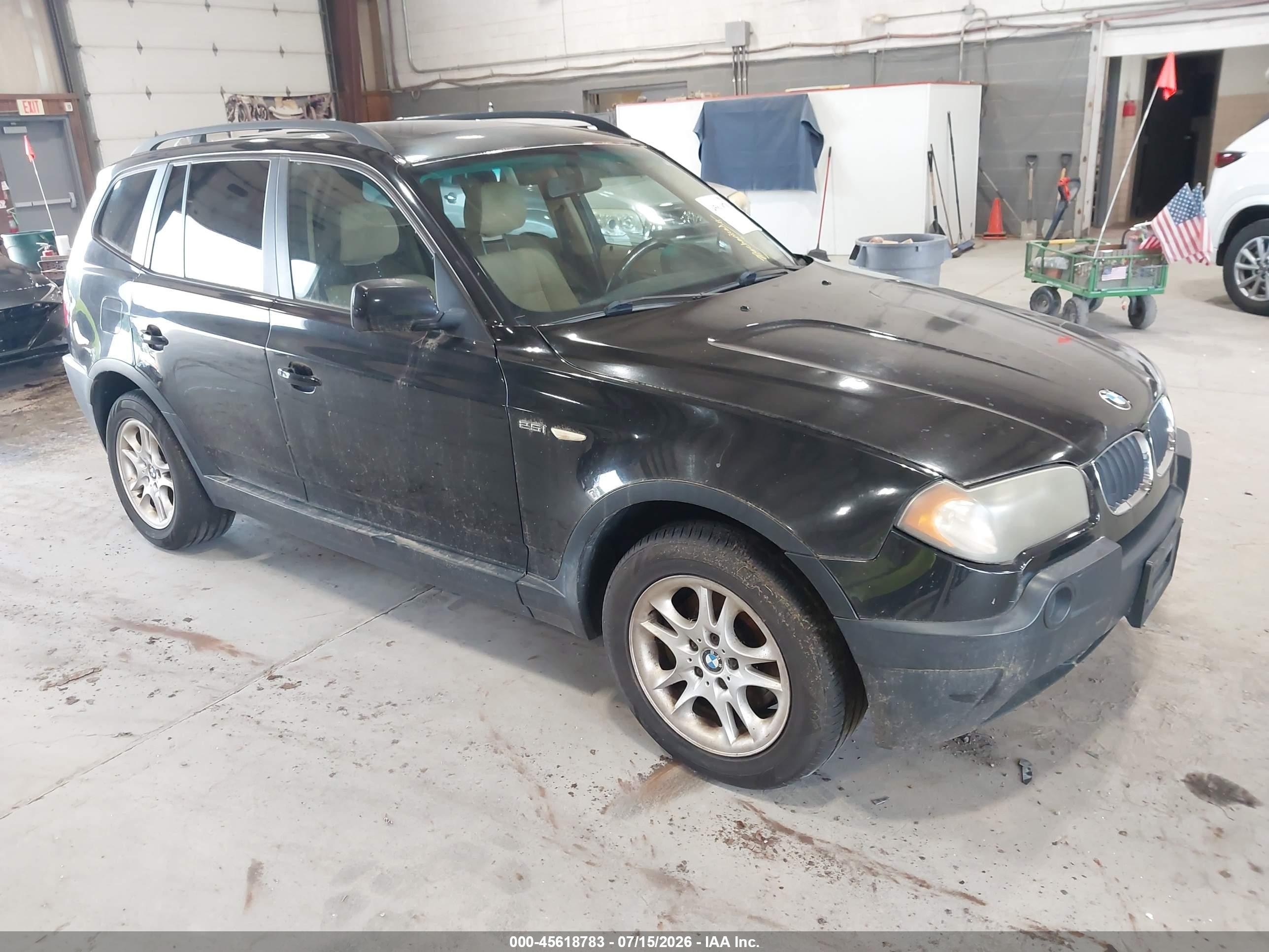 2005 BMW X3 2.5i, VIN WBXPA73435WC48658 — Normal wear
