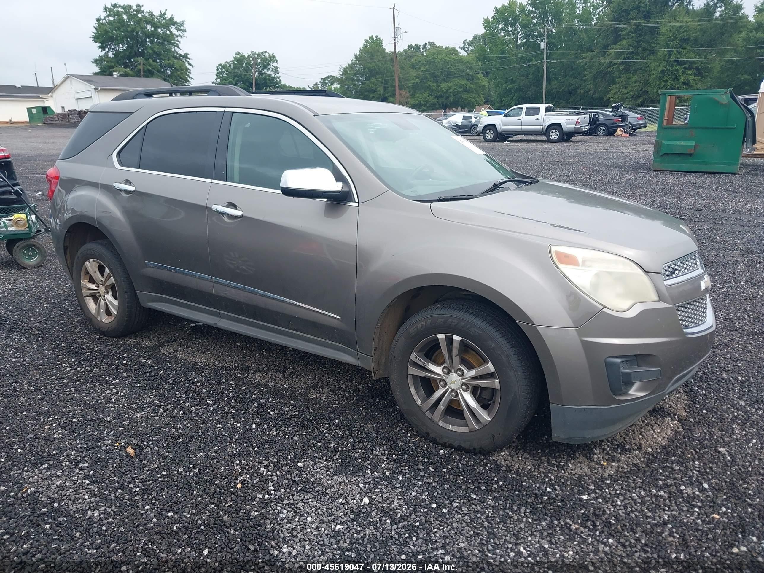 2012 Chevrolet Equinox 1LT, VIN 2GNALDEK9C6292733 — Normal wear