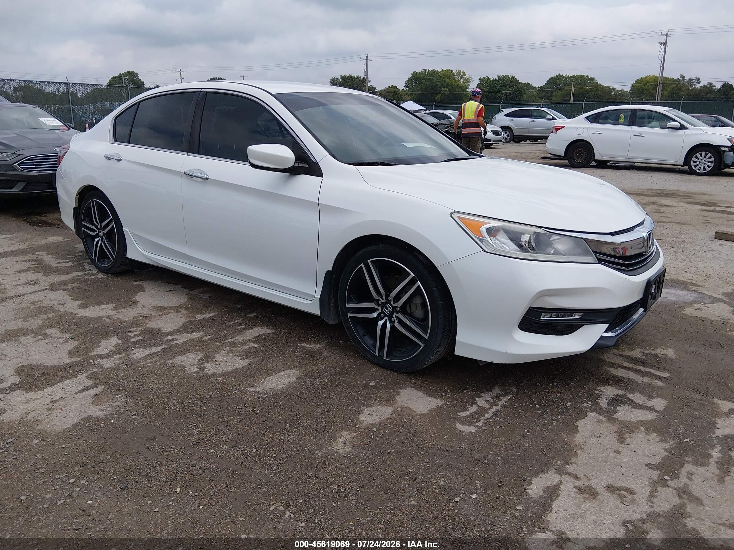 2017 Honda Accord Sport, VIN 1HGCR2F55HA289126 — Hail