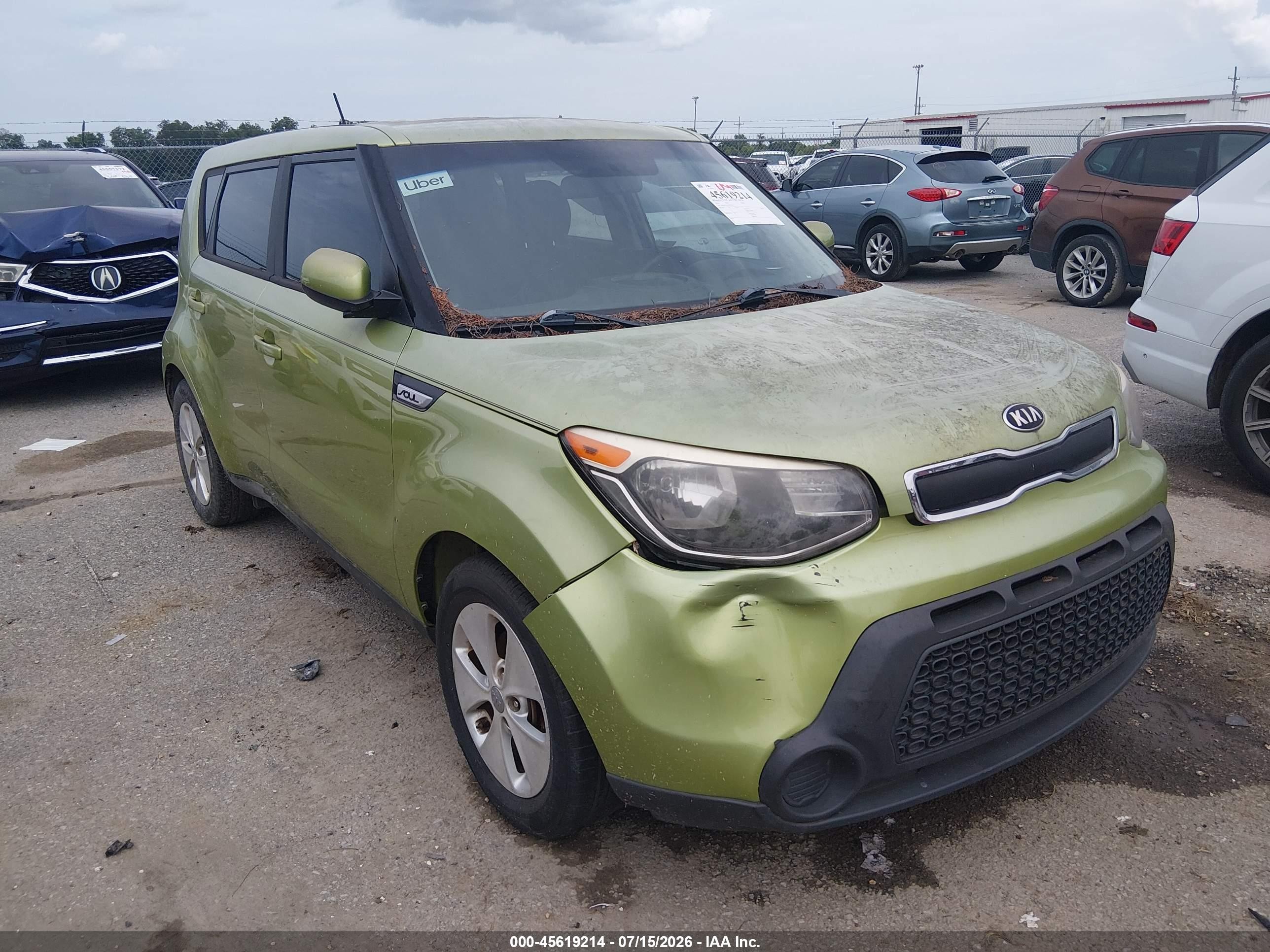 2016 Kia Soul, VIN KNDJN2A21G7837567 — Normal wear