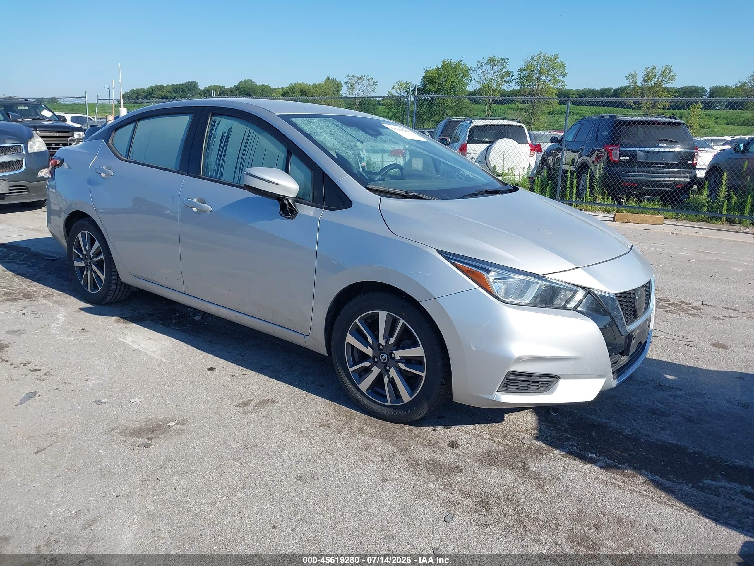 2020 Nissan Versa SV, VIN 3N1CN8EV6LL807280 — Fresh water flood