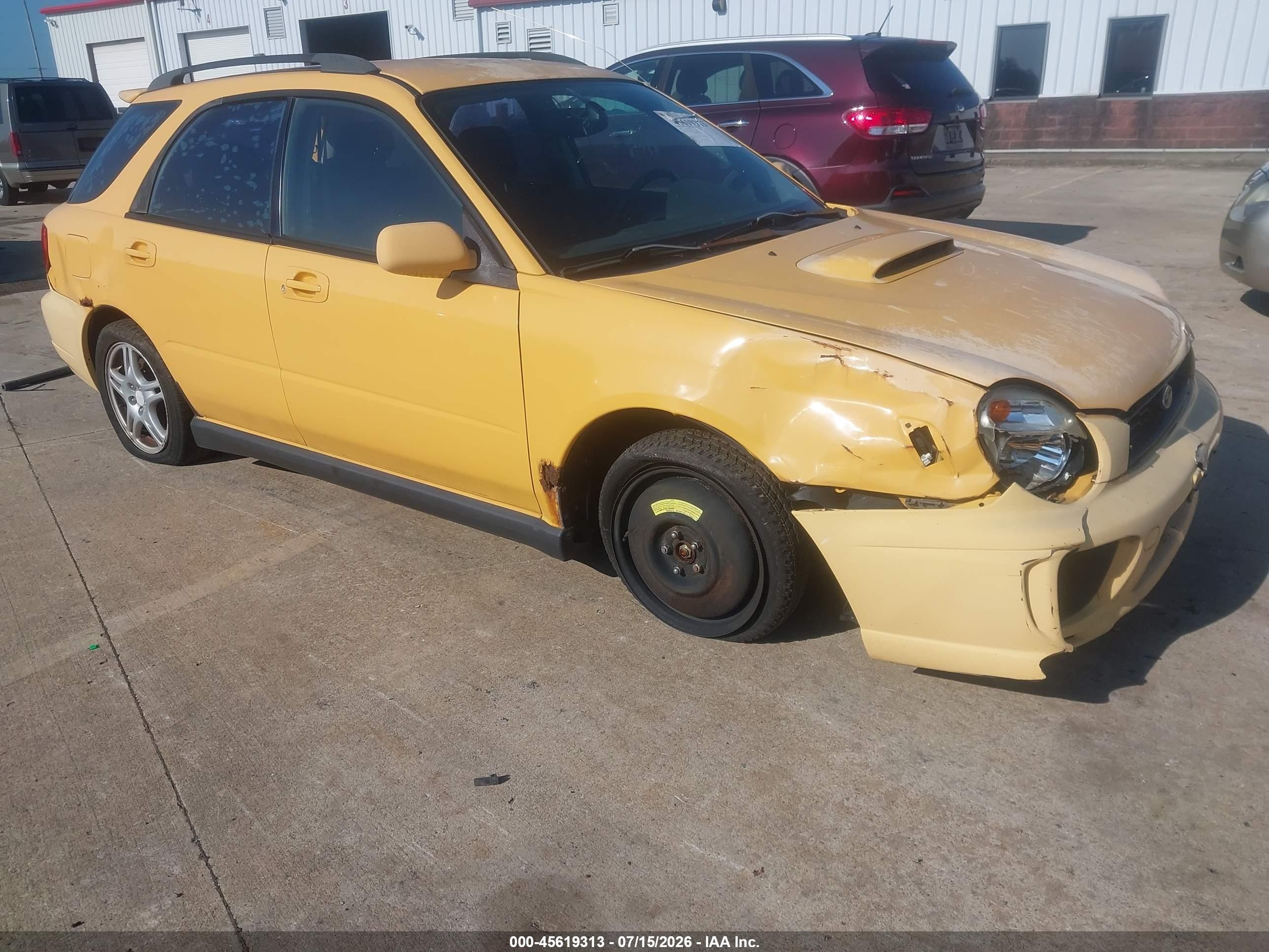 2003 Subaru Impreza WRX, VIN JF1GG29673H801095 — Обычный износ