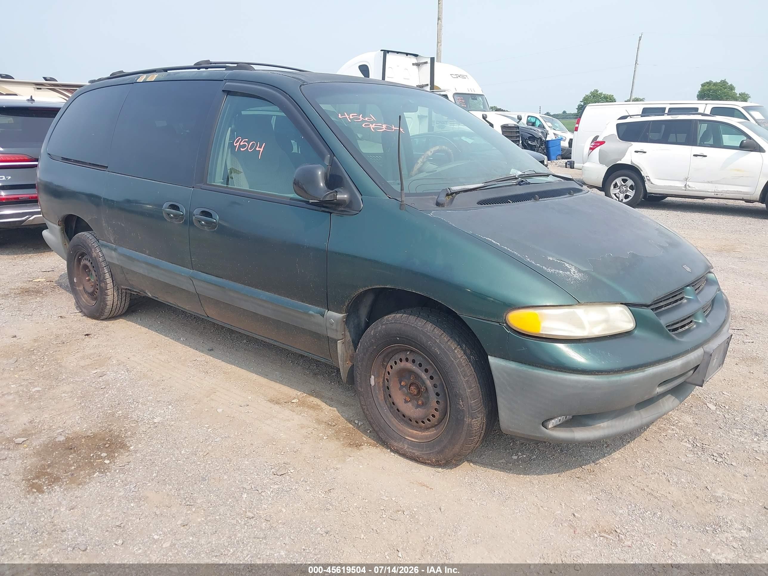1999 Dodge Caravan SE, VIN 2B4GP44G5XR200491 — Normal wear