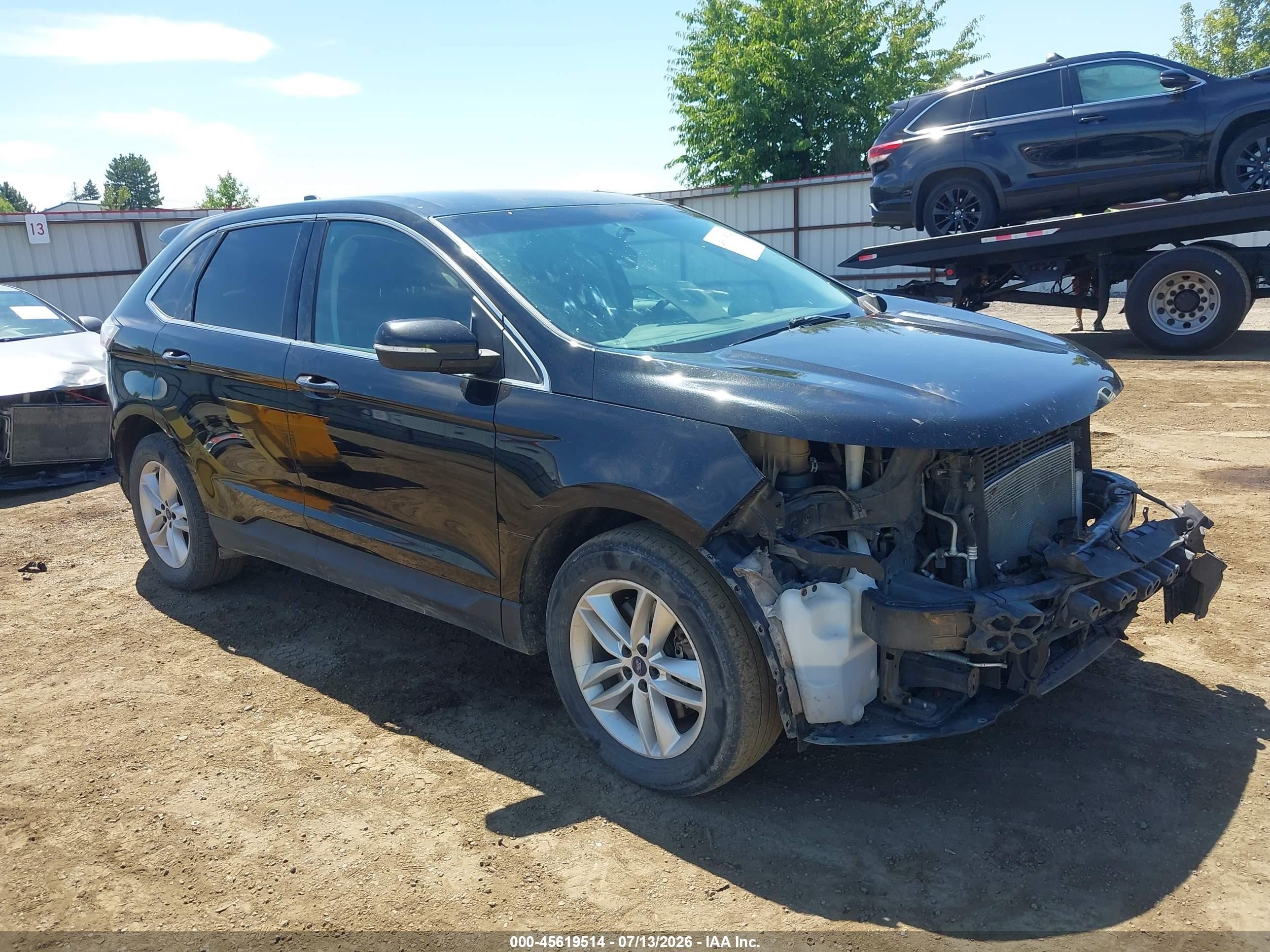 2015 Ford Edge SEL, VIN 2FMTK4J87FBB57028 — Front end