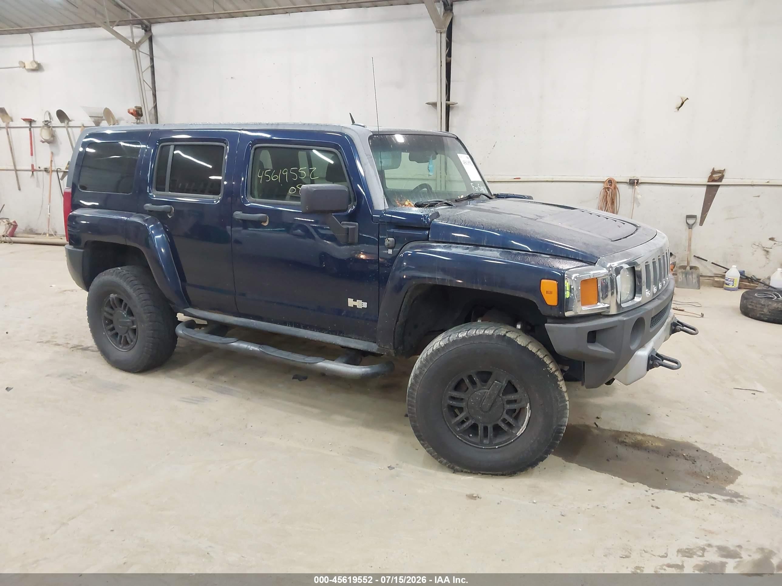 2008 Hummer H3 Luxury, VIN 5GTEN13E988200711 — Normal wear