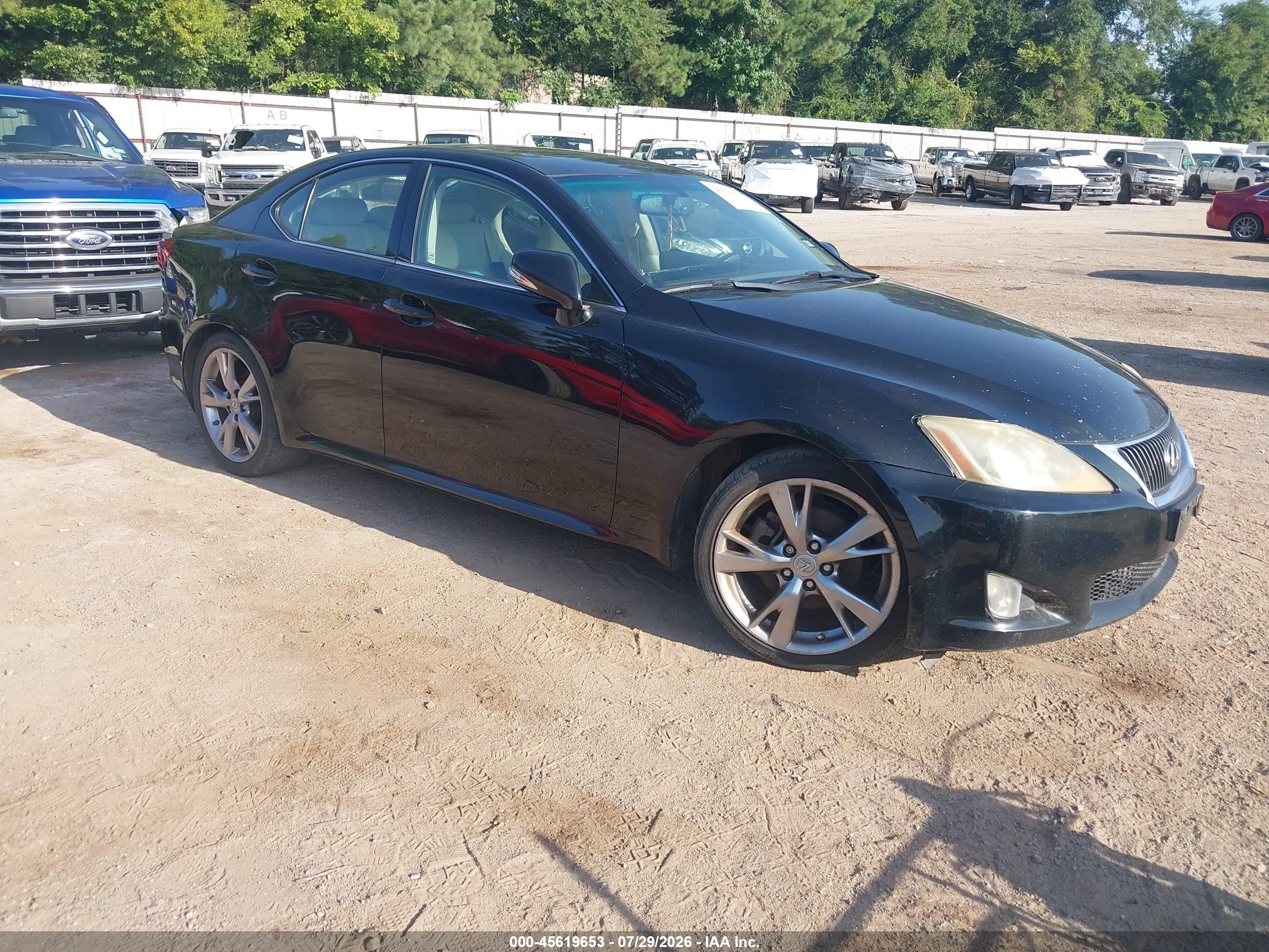 2010 Lexus IS 250, VIN JTHBF5C21A5128980 — Normal wear
