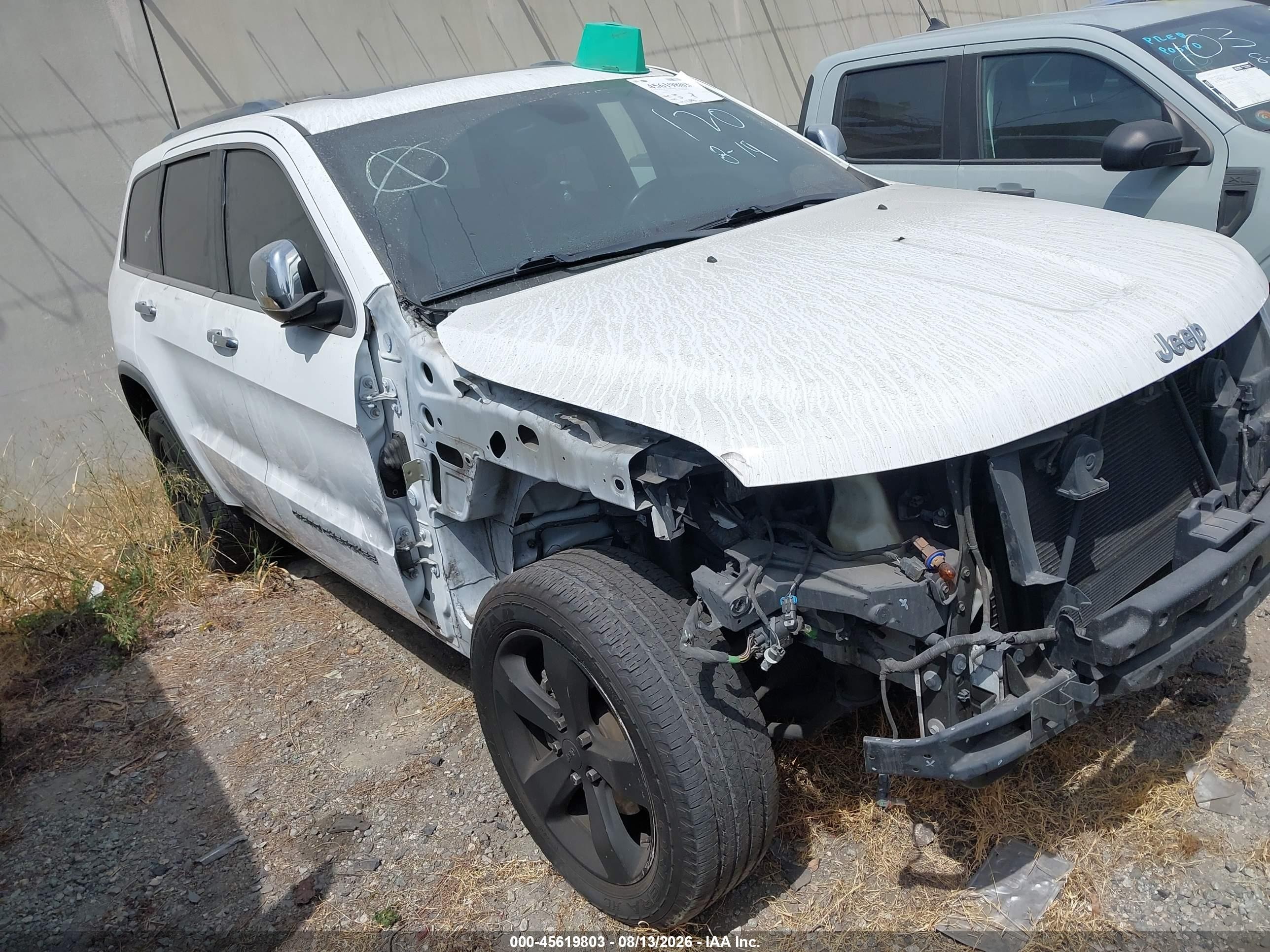 2015 Jeep Grand Cherokee Limited, VIN 1C4RJFBG9FC787510 — Front end