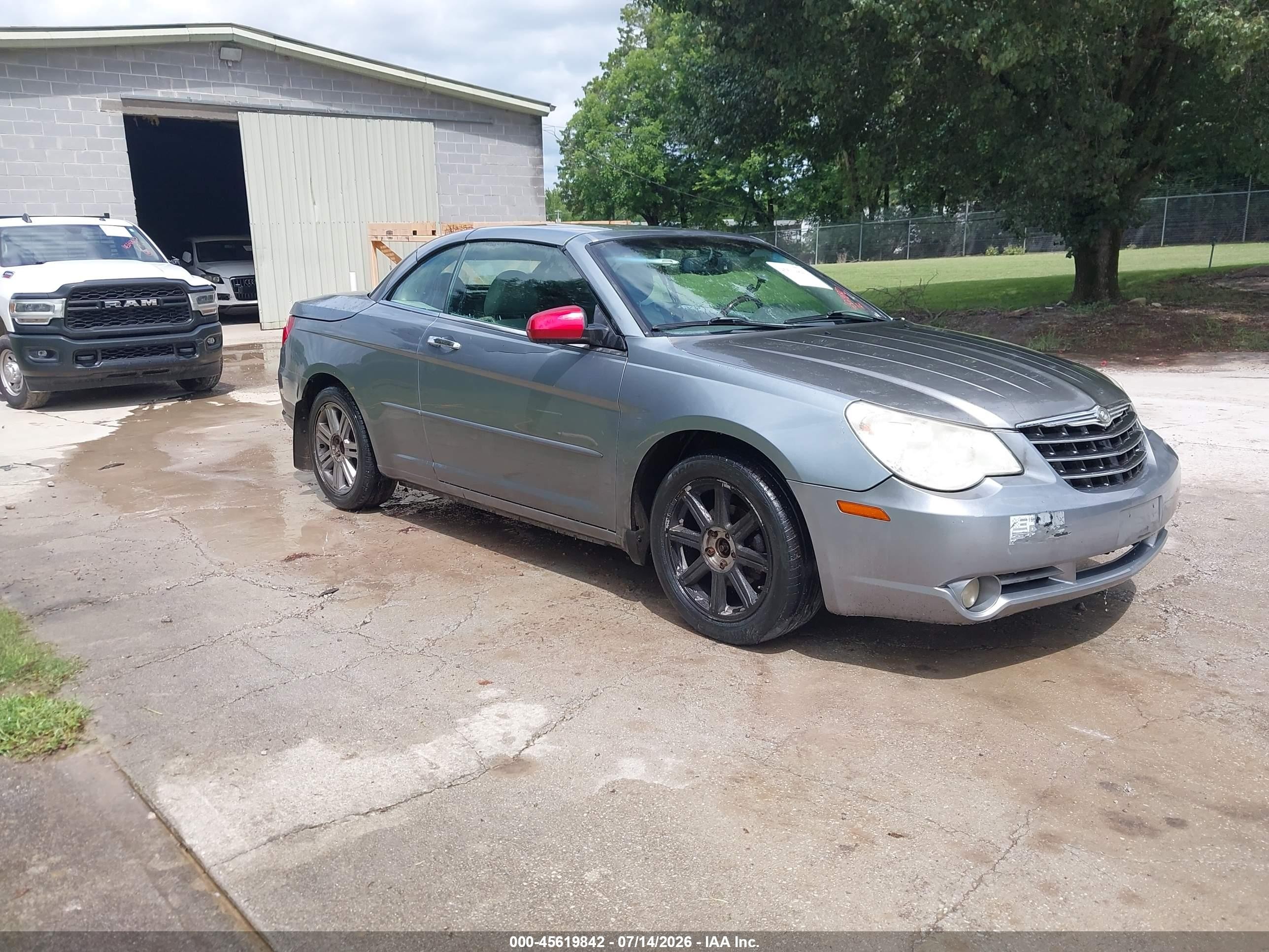 2008 Chrysler Sebring Limited, VIN 1C3LC65MX8N657832 — Обычный износ