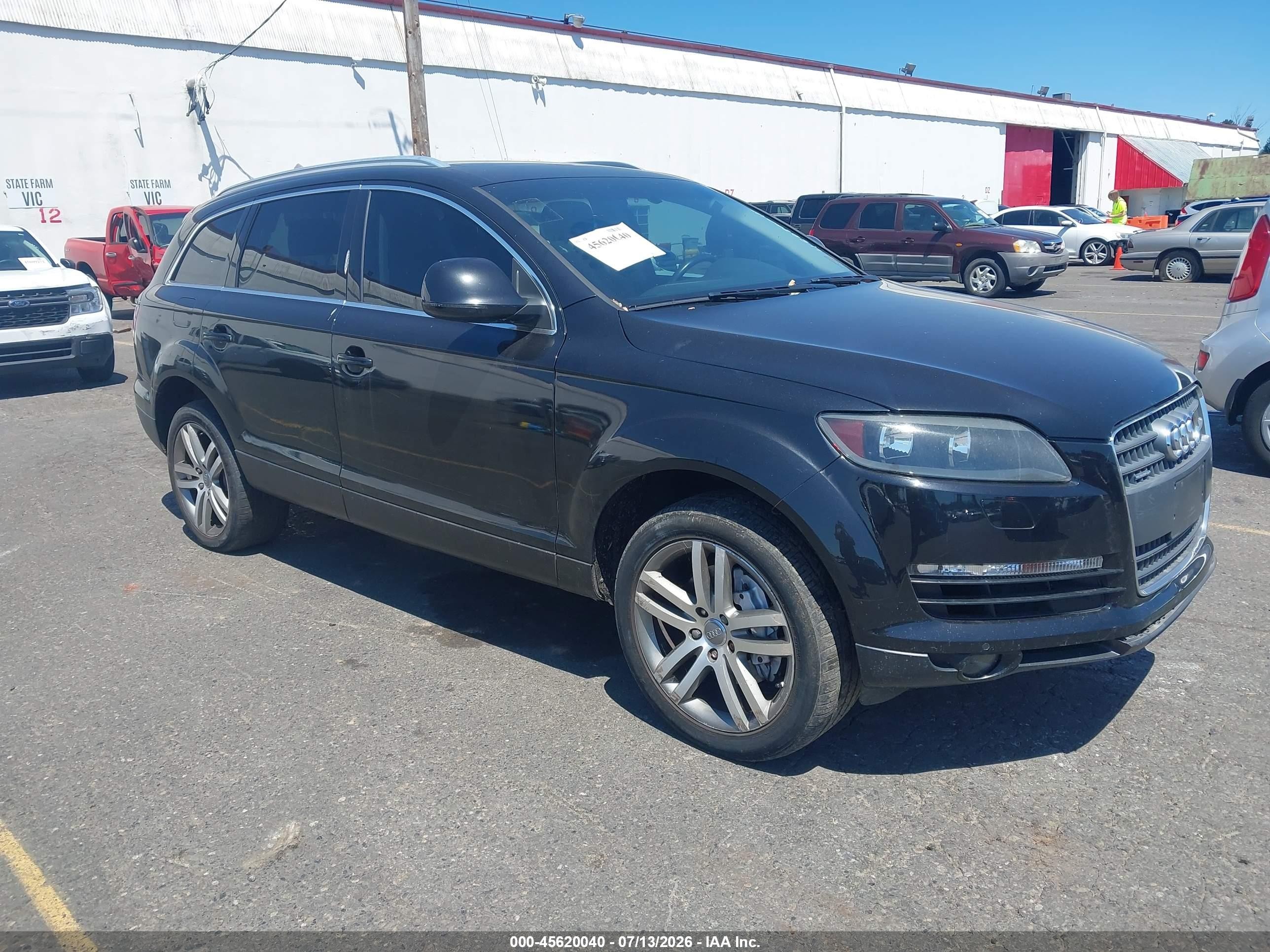 2009 Audi Q7, VIN WA1AY74L09D021344 — Обычный износ