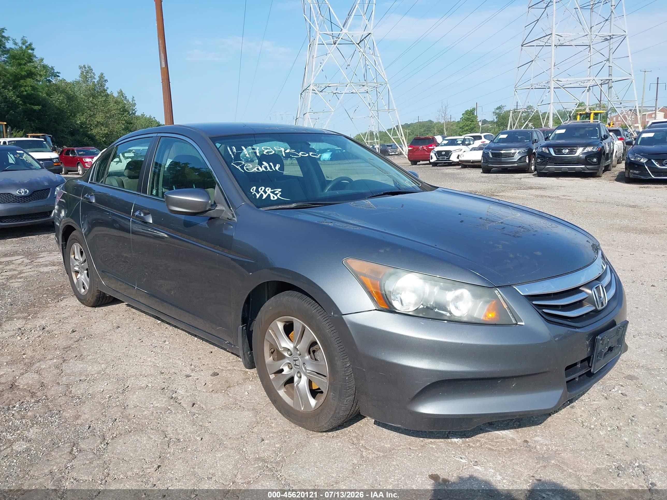 2012 Honda Accord LX Premium, VIN 1HGCP2F40CA173726 — Обычный износ