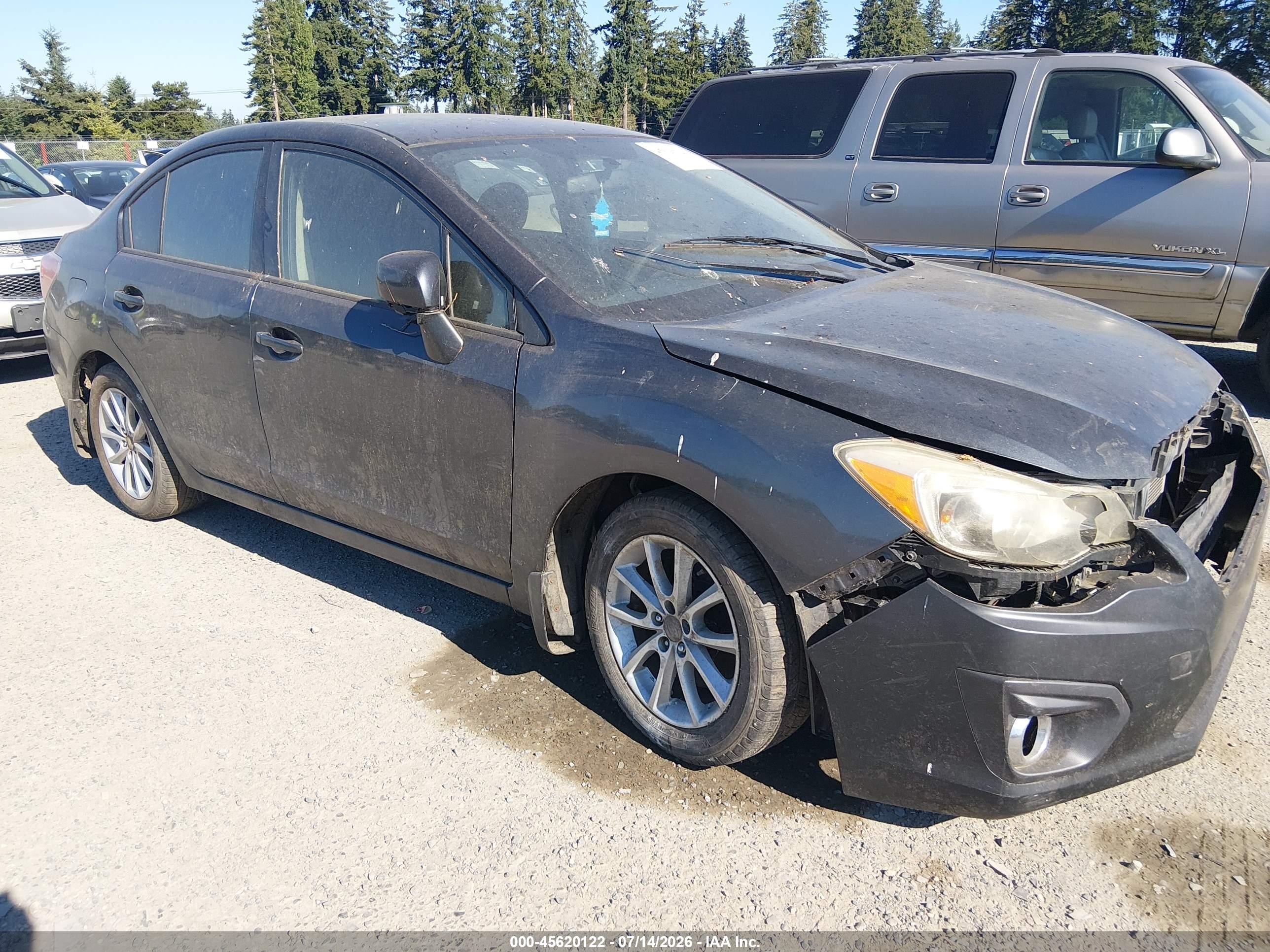 2012 Subaru Impreza Premium, VIN JF1GJAC67CH007945 — Normal wear