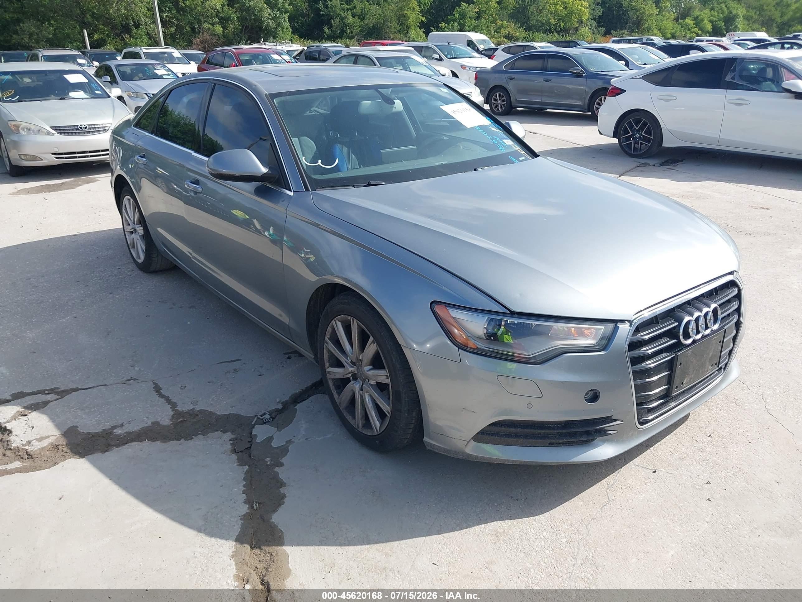2013 Audi A6 Premium Plus, VIN WAUDFAFC1DN039791 — Обычный износ