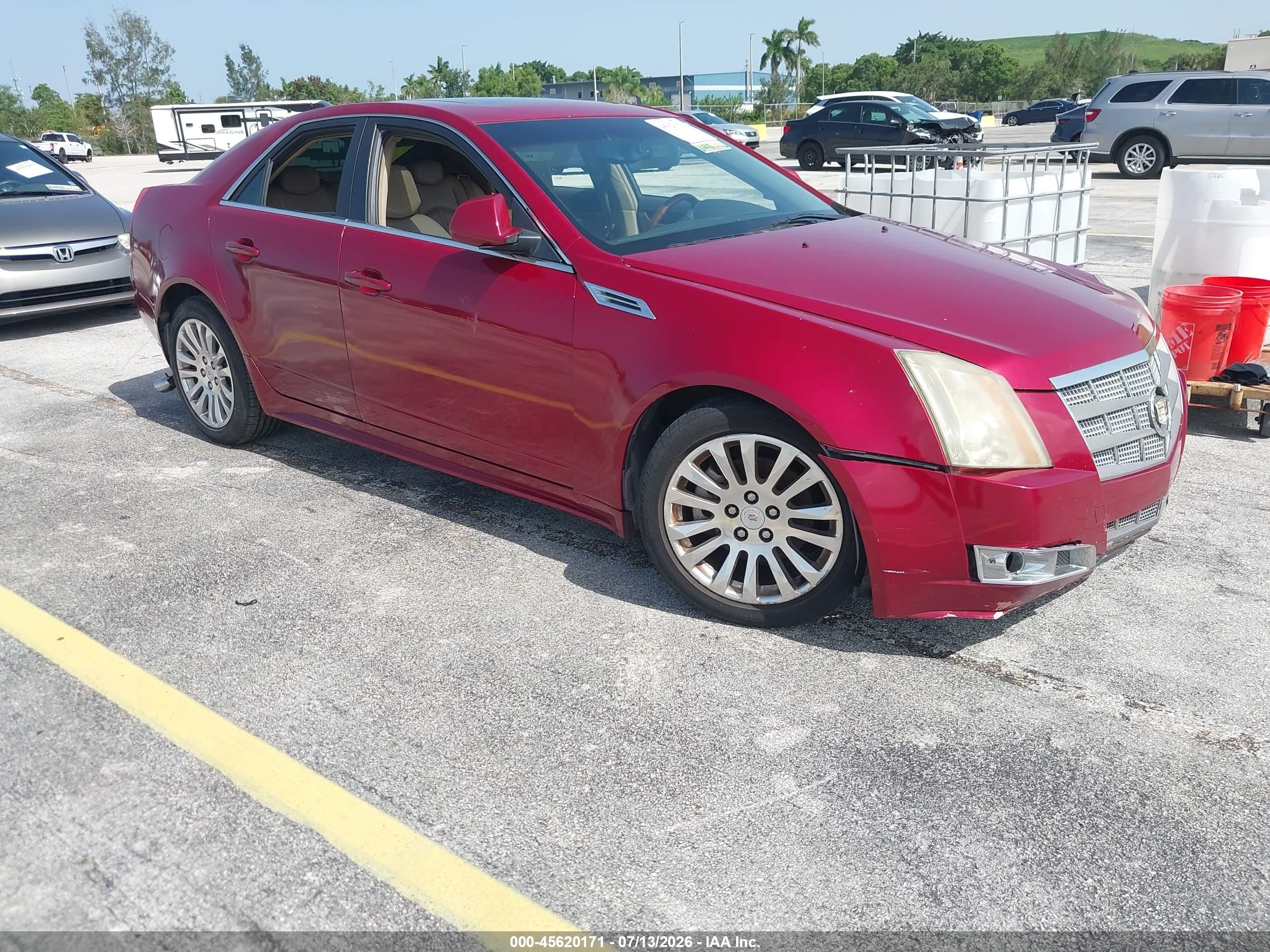 2010 Cadillac CTS Premium, VIN 1G6DP5EV8A0130188 — Обычный износ