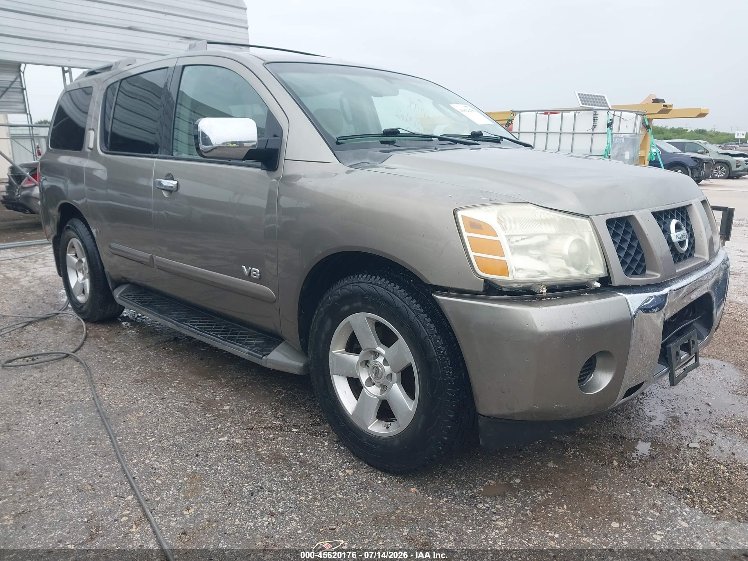 2007 Nissan Armada LE, VIN 5N1BA08A57N721362 — Normal wear