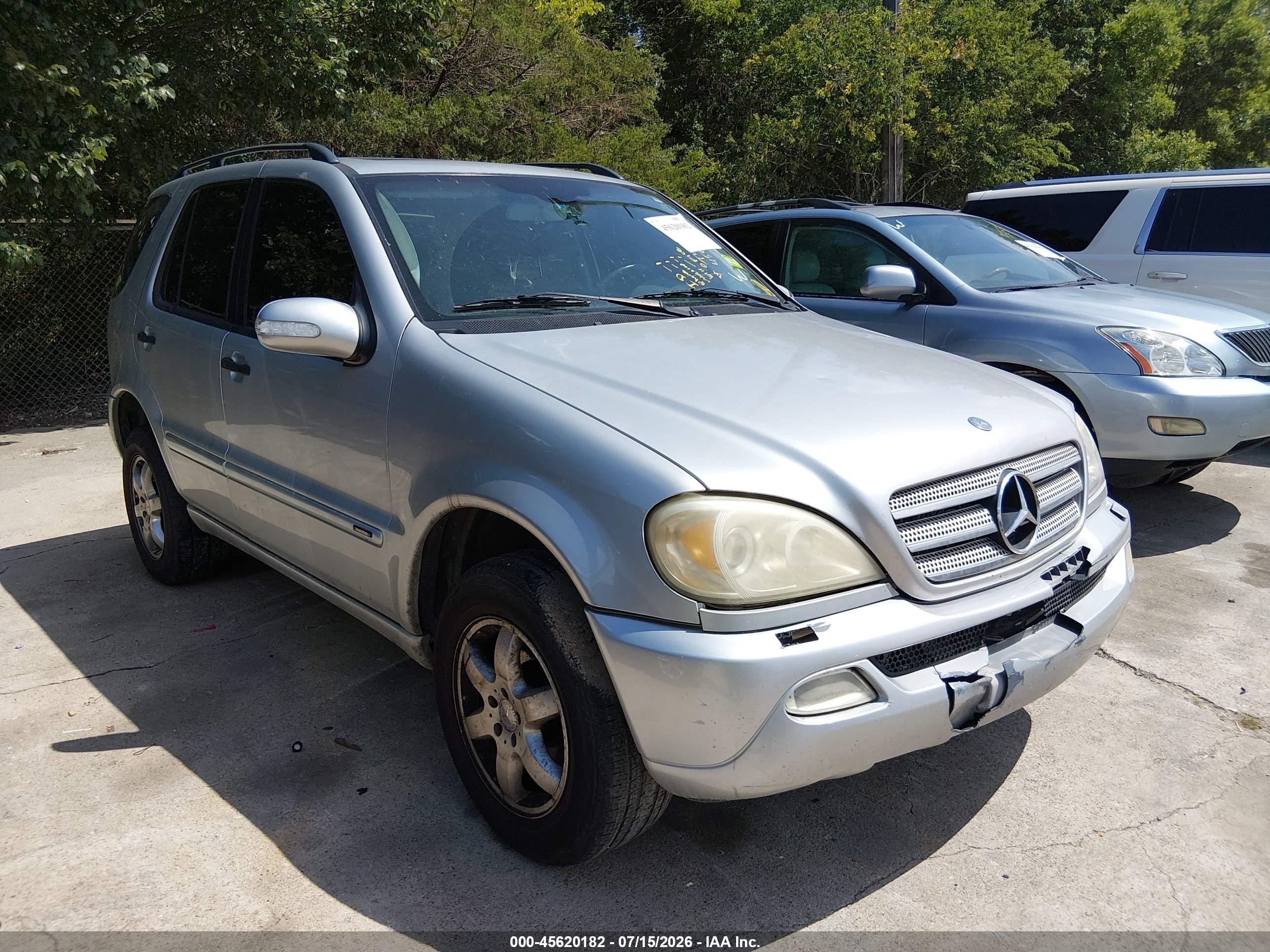 2004 Mercedes-Benz M 350, VIN 4JGAB57E24A490997 — Обычный износ