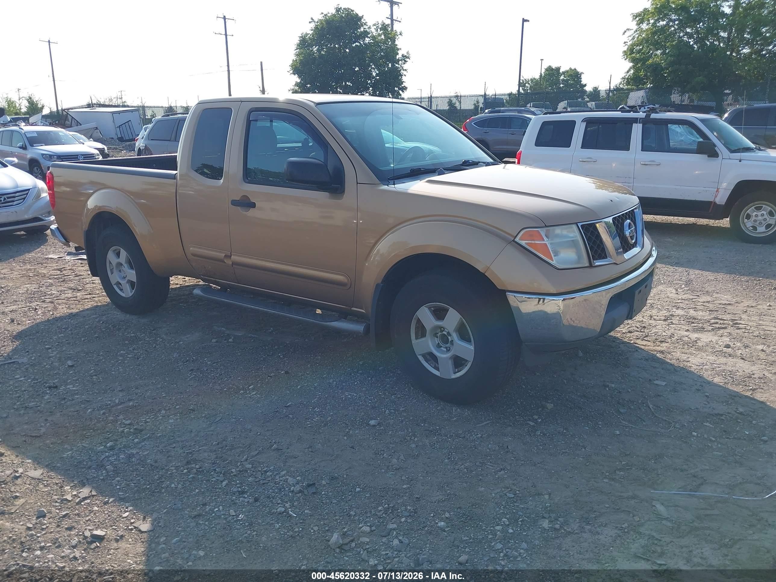 2005 Nissan Frontier SE, VIN 1N6AD06W95C408908 — Normal wear