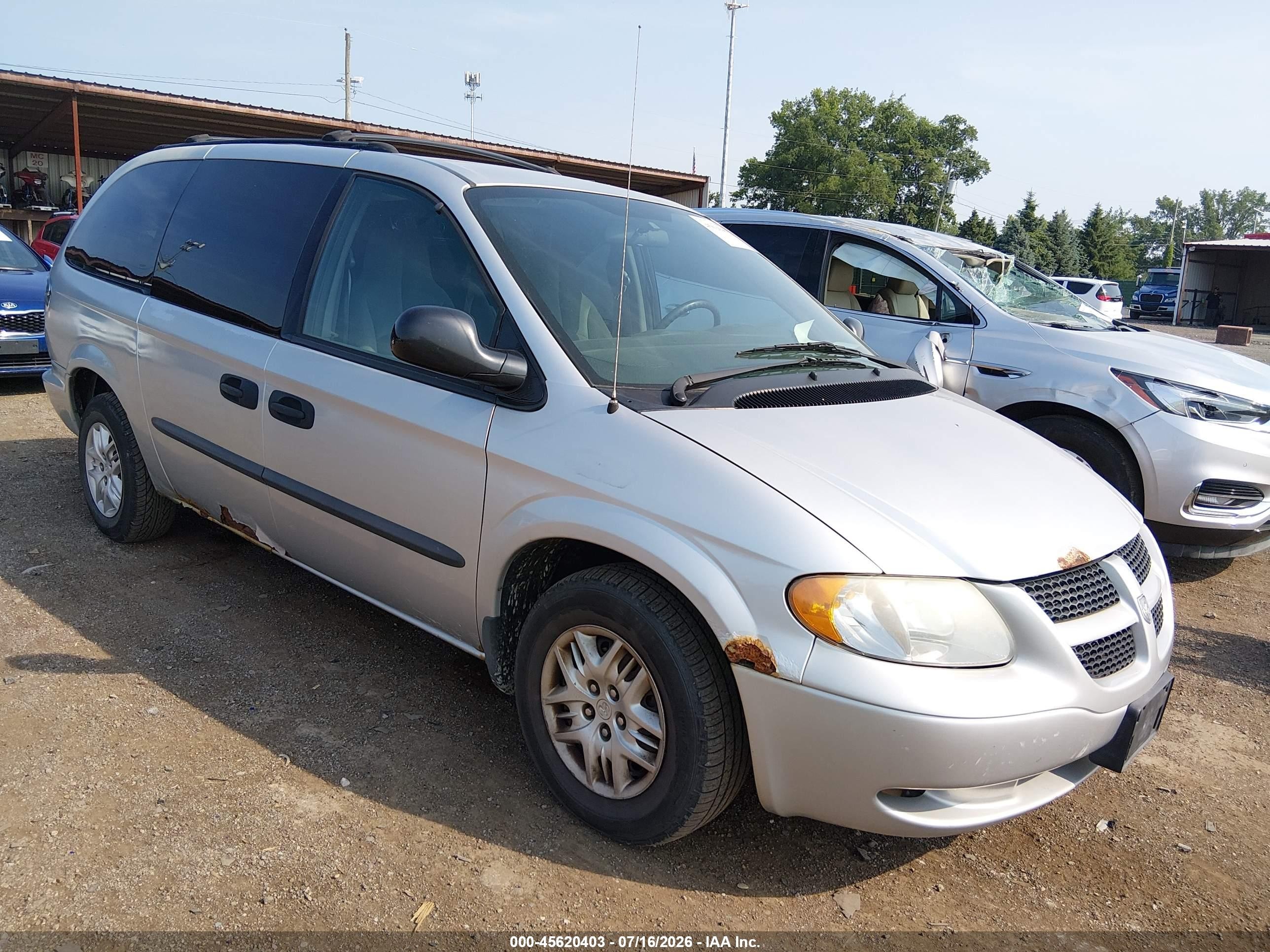 2004 Dodge Caravan SE, VIN 1D4GP24RX4B517253 — Обычный износ