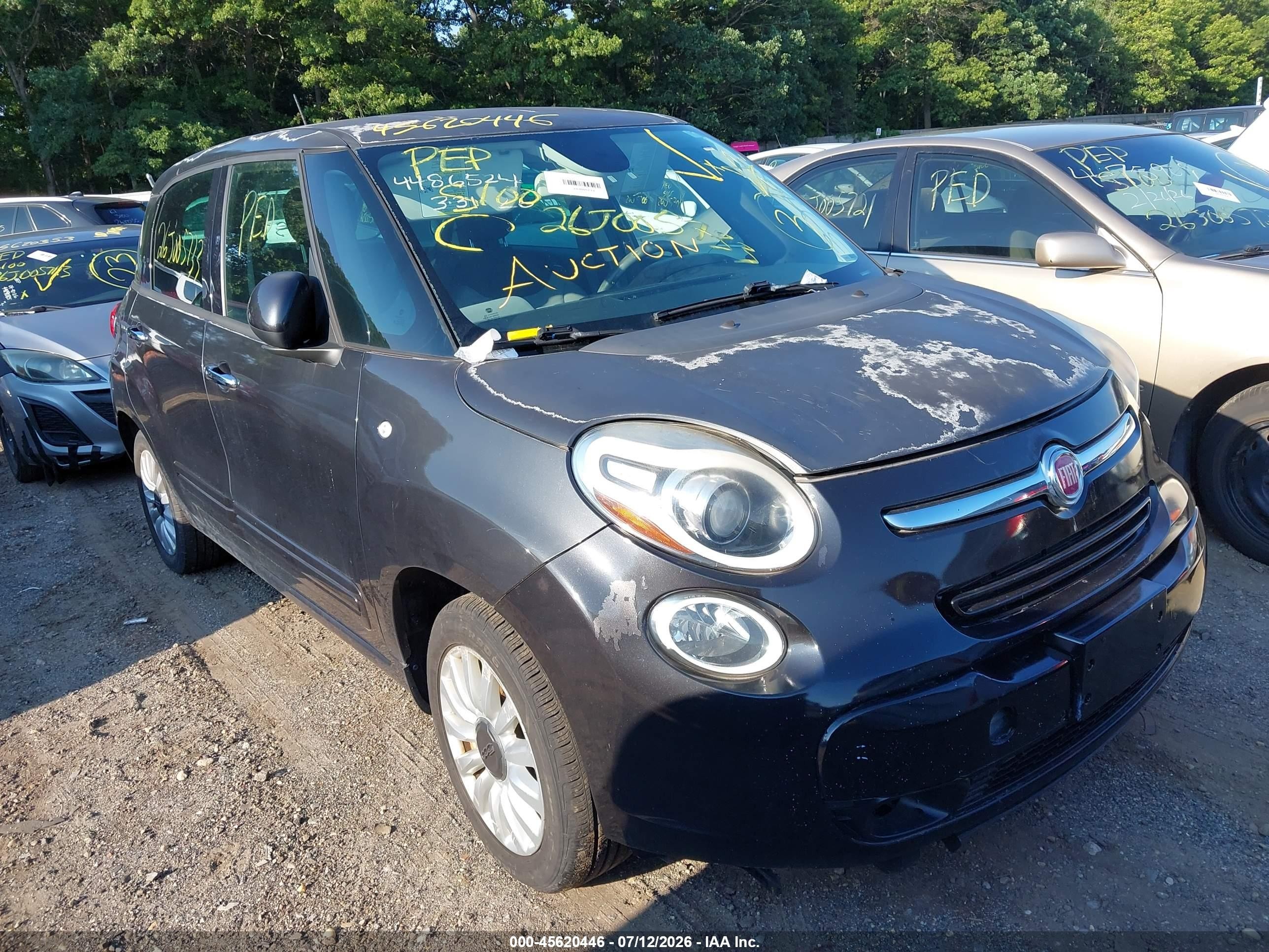 2014 FIAT 500L Easy, VIN ZFBCFABH5EZ011473 — Front end