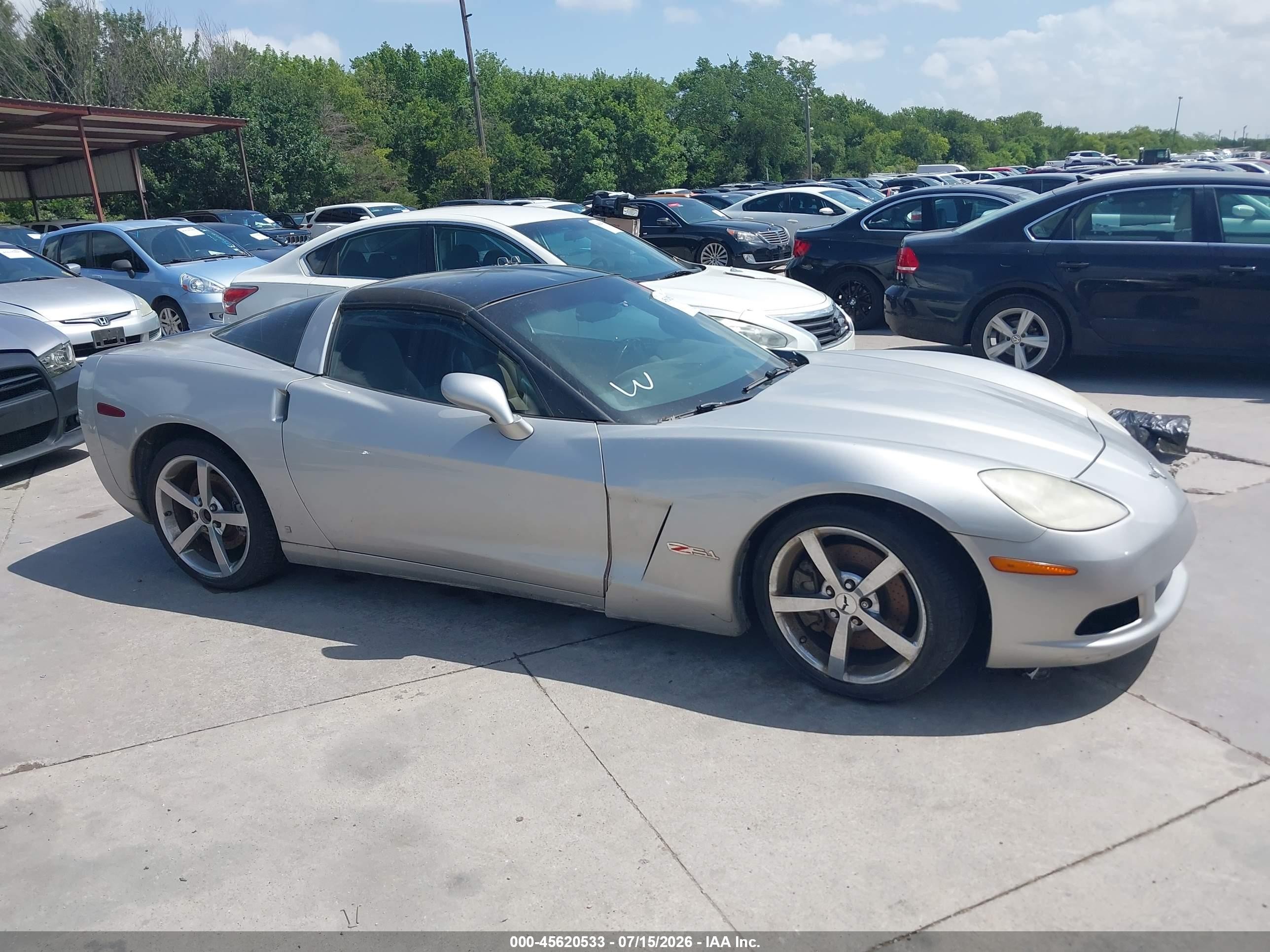 2007 Chevrolet Corvette, VIN 1G1YY26U975101769 — Normal wear