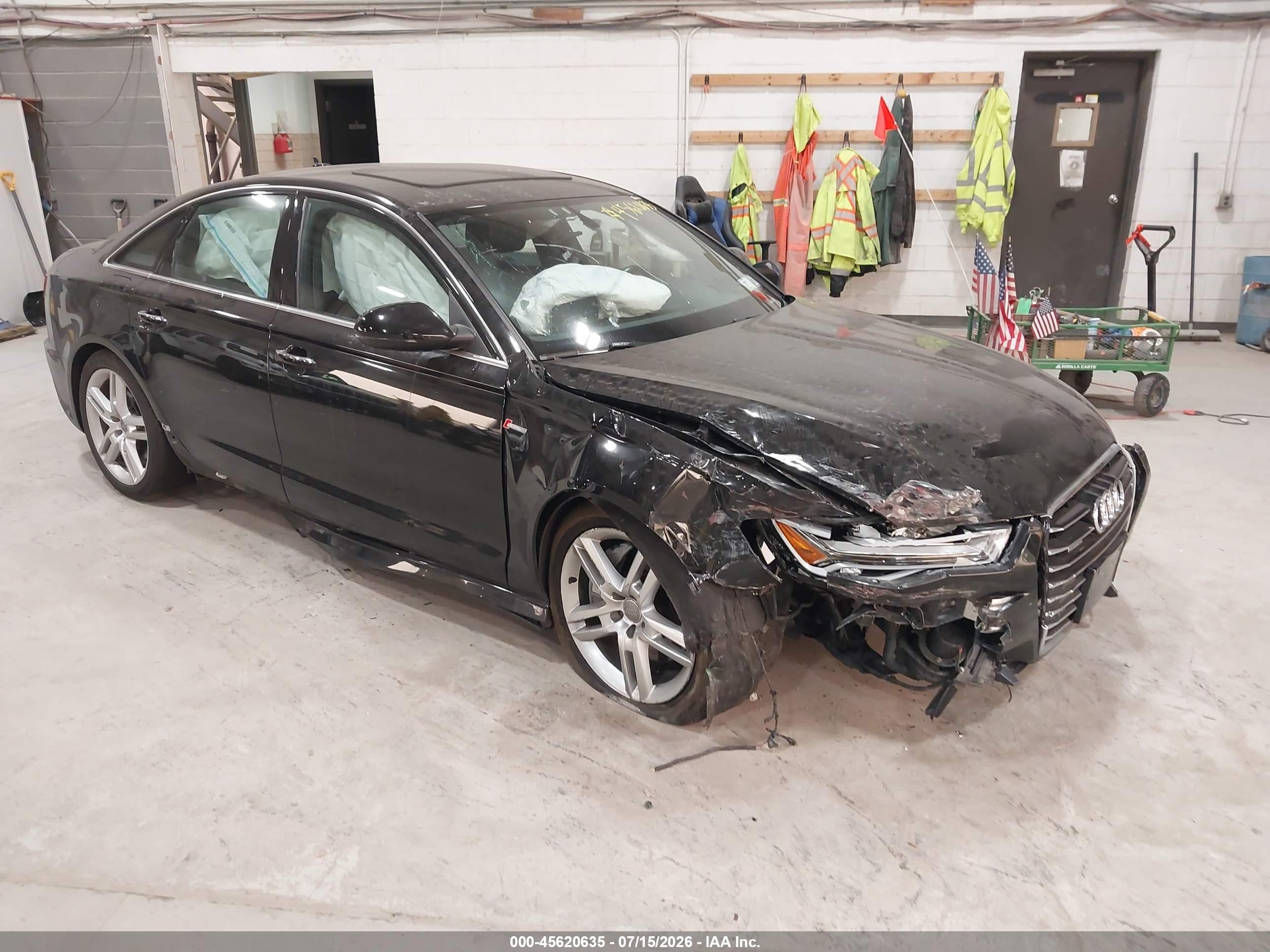 2016 Audi A6 Premium Plus, VIN WAUFGAFC3GN196491 — Front end
