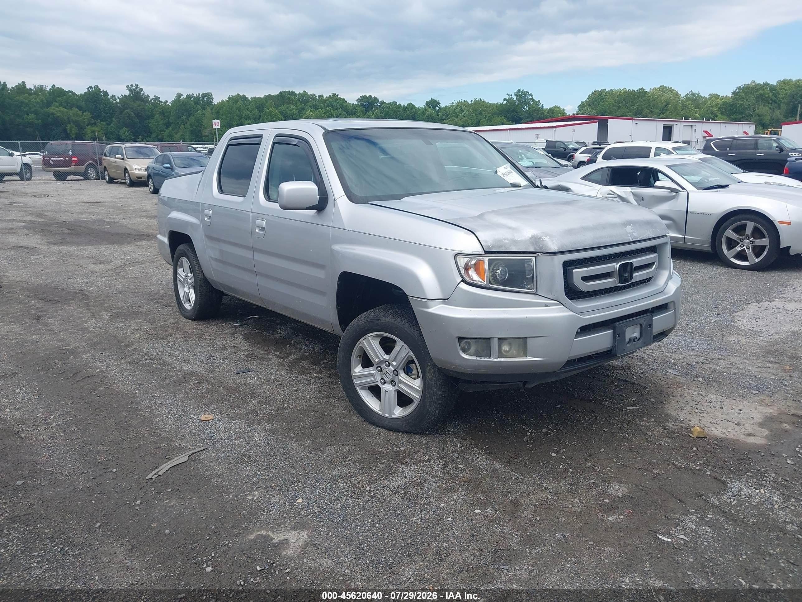 2010 Honda Ridgeline RTL, VIN 5FPYK1F57AB007771 — Normal wear
