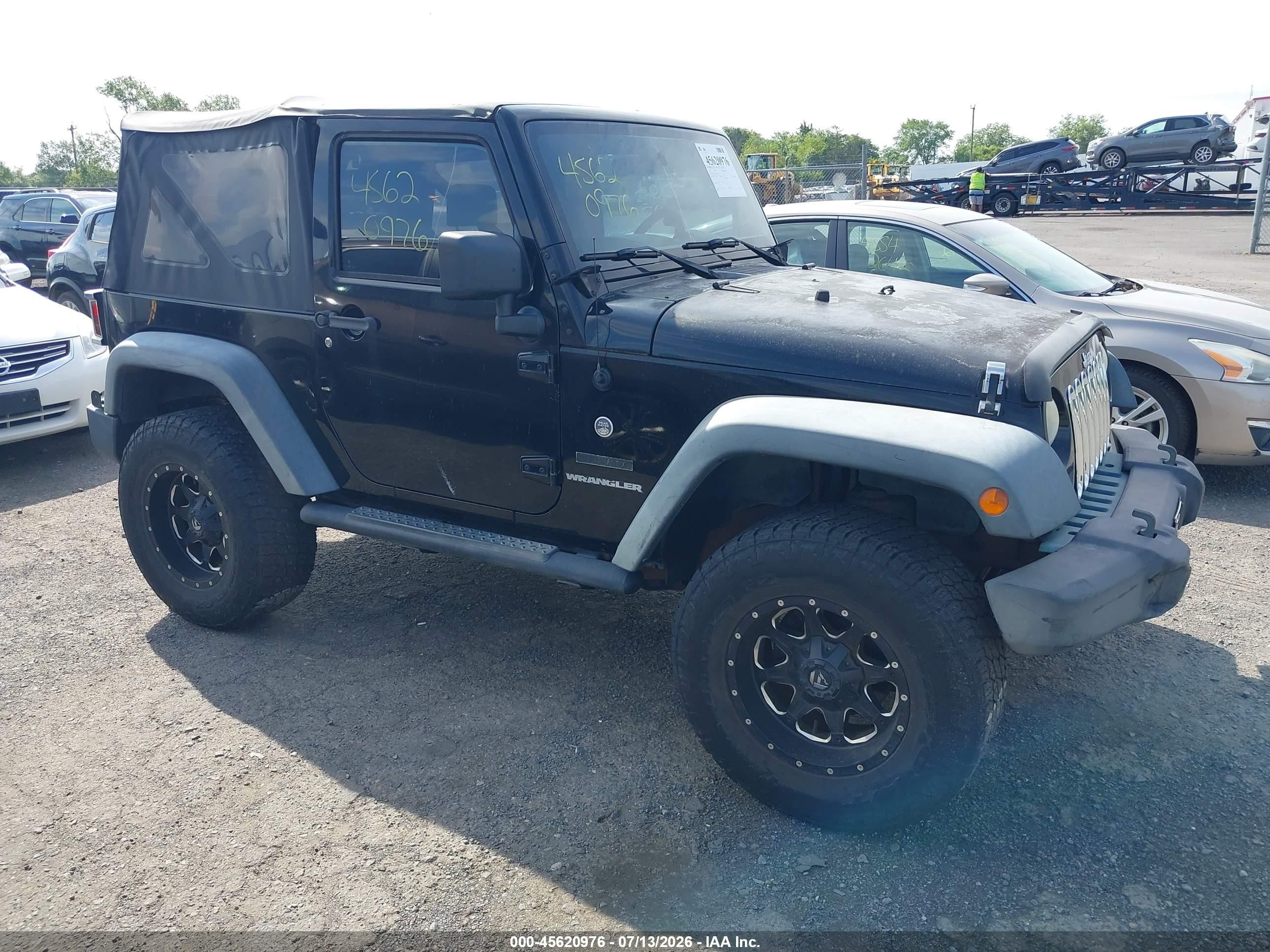 2010 Jeep Wrangler Mountain, VIN 1J4AA2D1XAL175298 — Normal wear