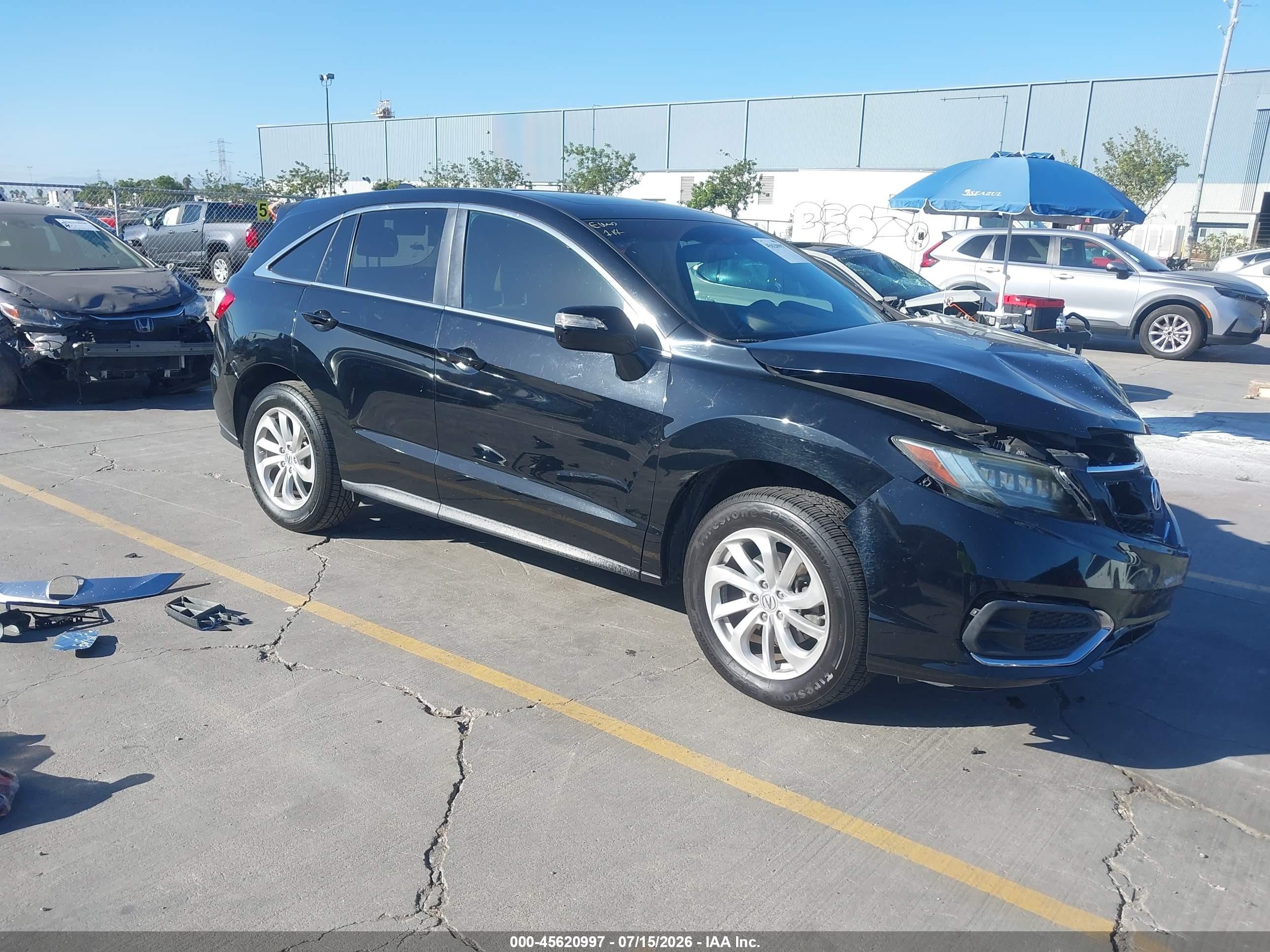 2017 Acura RDX Technology, VIN 5J8TB3H59HL000504 — Front end