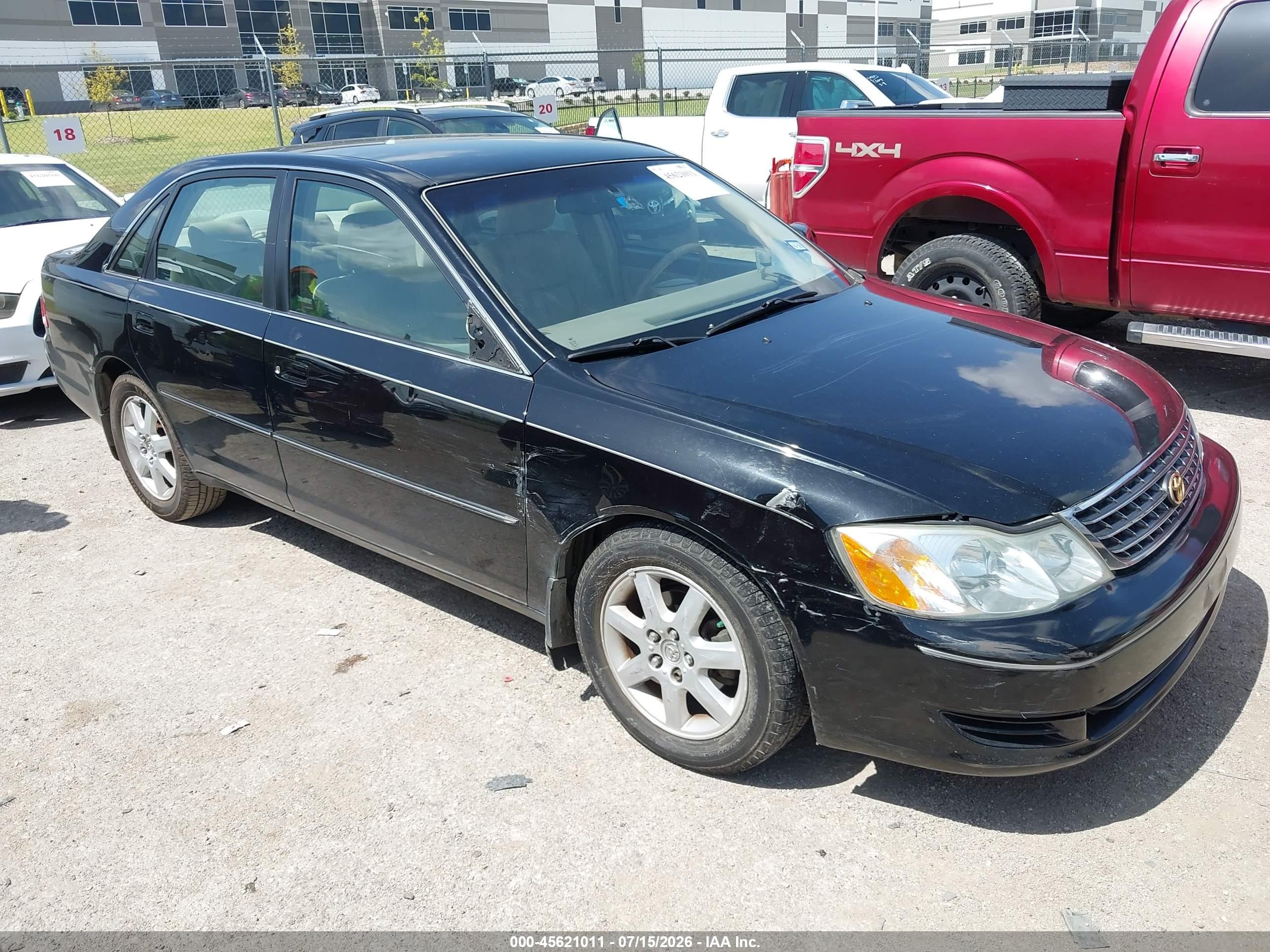 2003 Toyota Avalon XLS, VIN 4T1BF28B43U287411 — Normal wear