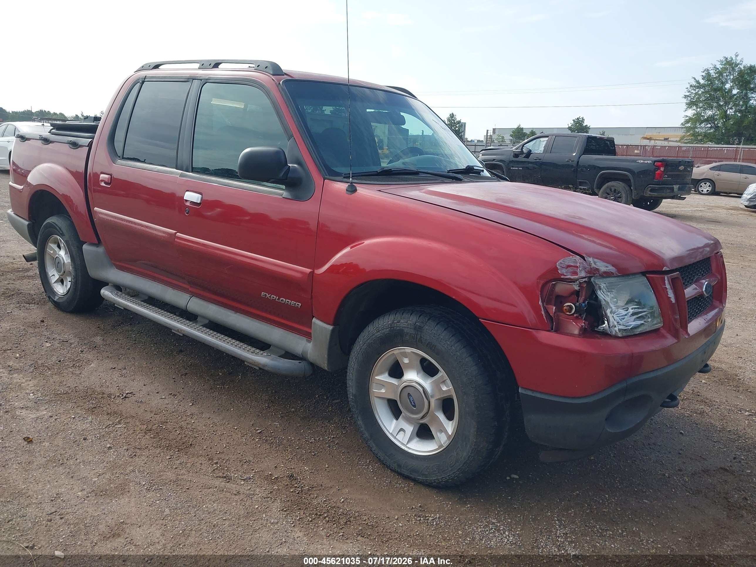 2001 Ford Explorer Sport Trac, VIN 1FMZU67E51UB72403 — Normal wear
