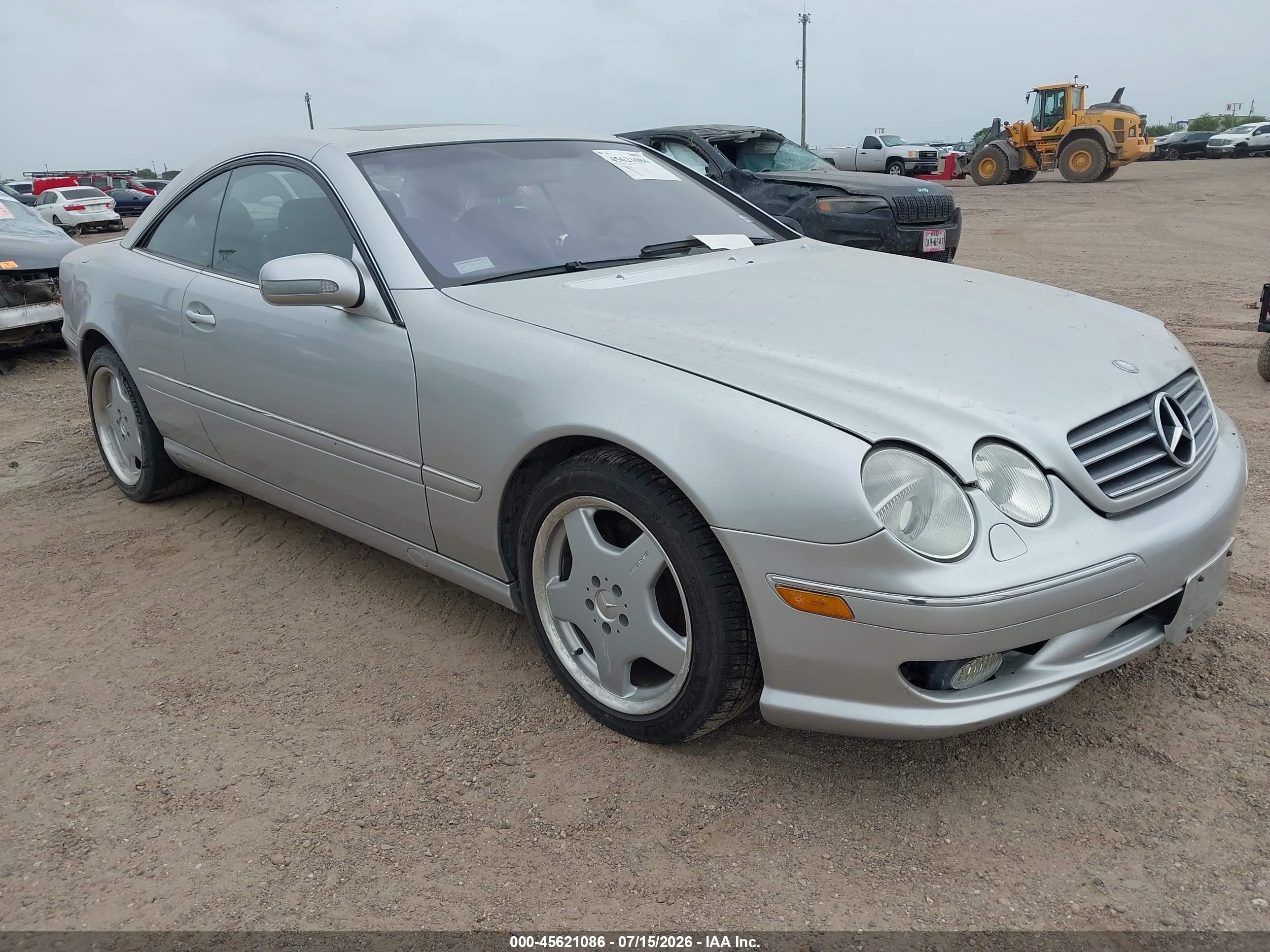 2002 Mercedes-Benz CL 500/600, VIN WDBPJ75J82A027125 — Normal wear