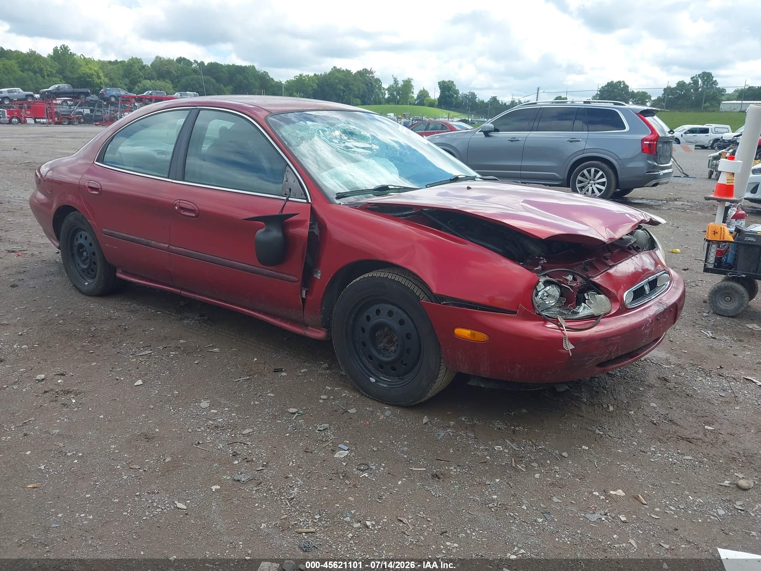 1999 Mercury Sable GS, VIN 1MEFM50S1XA620890 — Перед