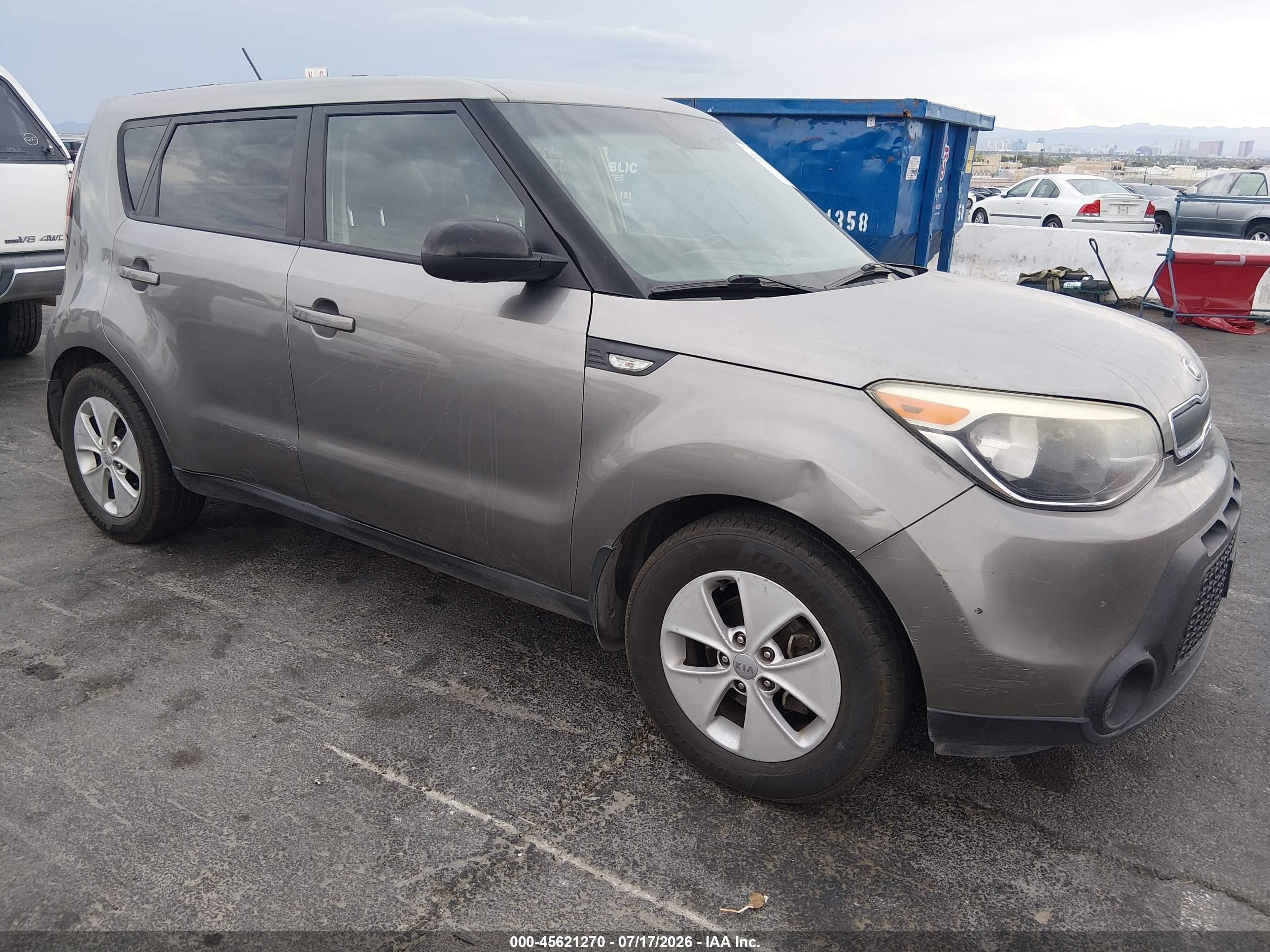 2014 Kia Soul, VIN KNDJN2A29E7056194 — Normal wear
