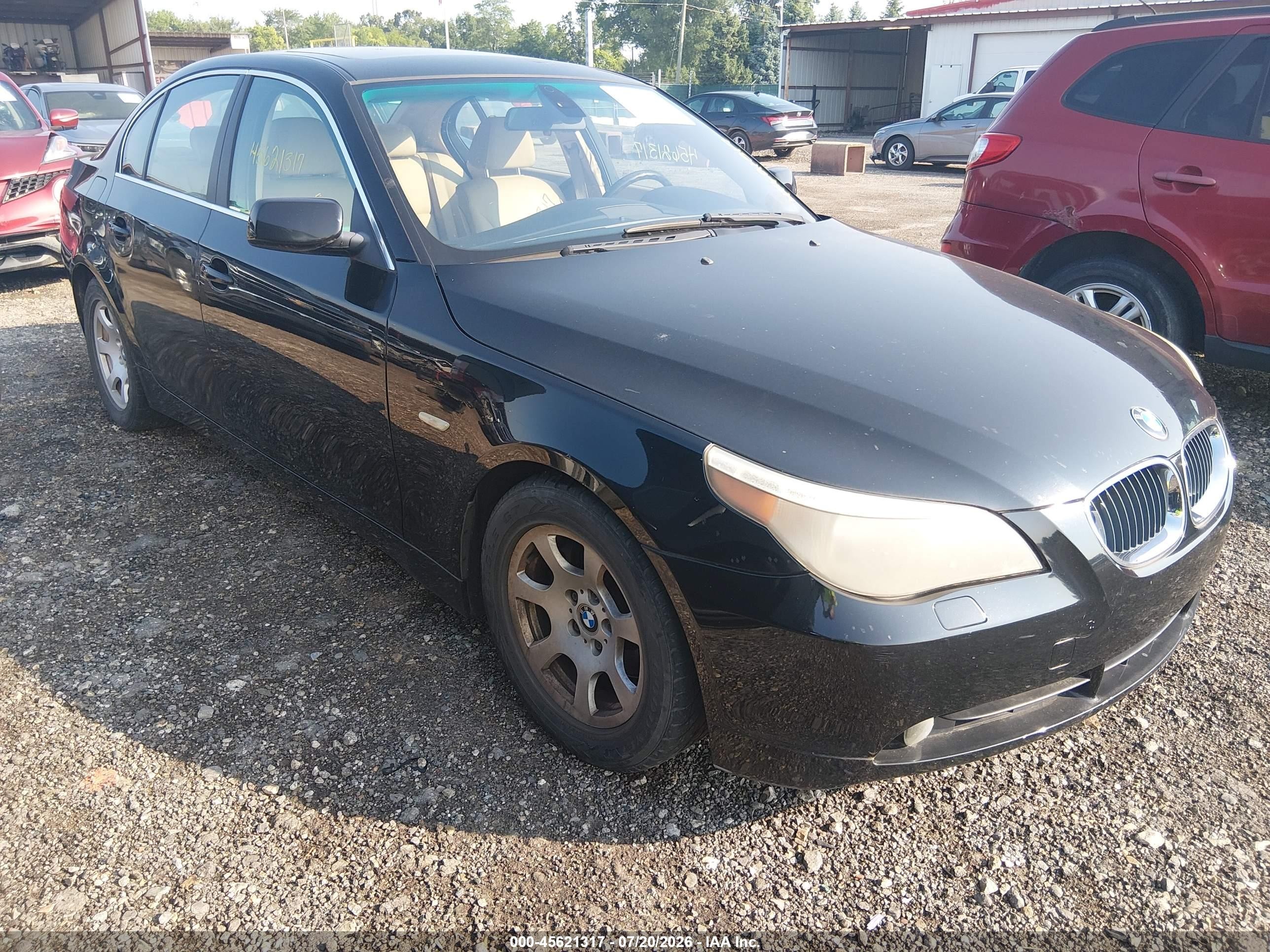 2004 BMW 5 Series 525i, VIN WBANA53504B849057 — Обычный износ