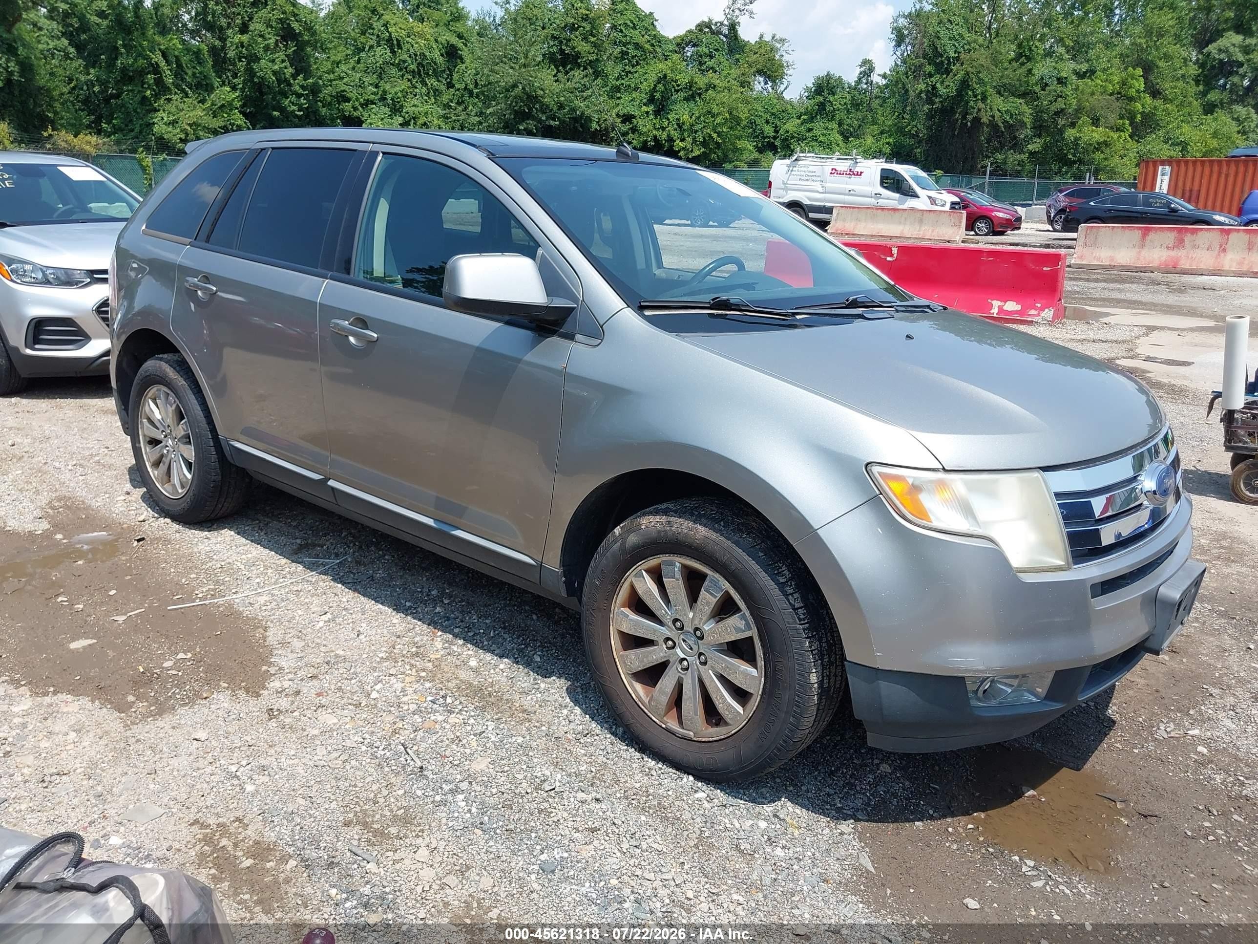2008 Ford Edge SEL, VIN 2FMDK48CX8BB31329 — Обычный износ